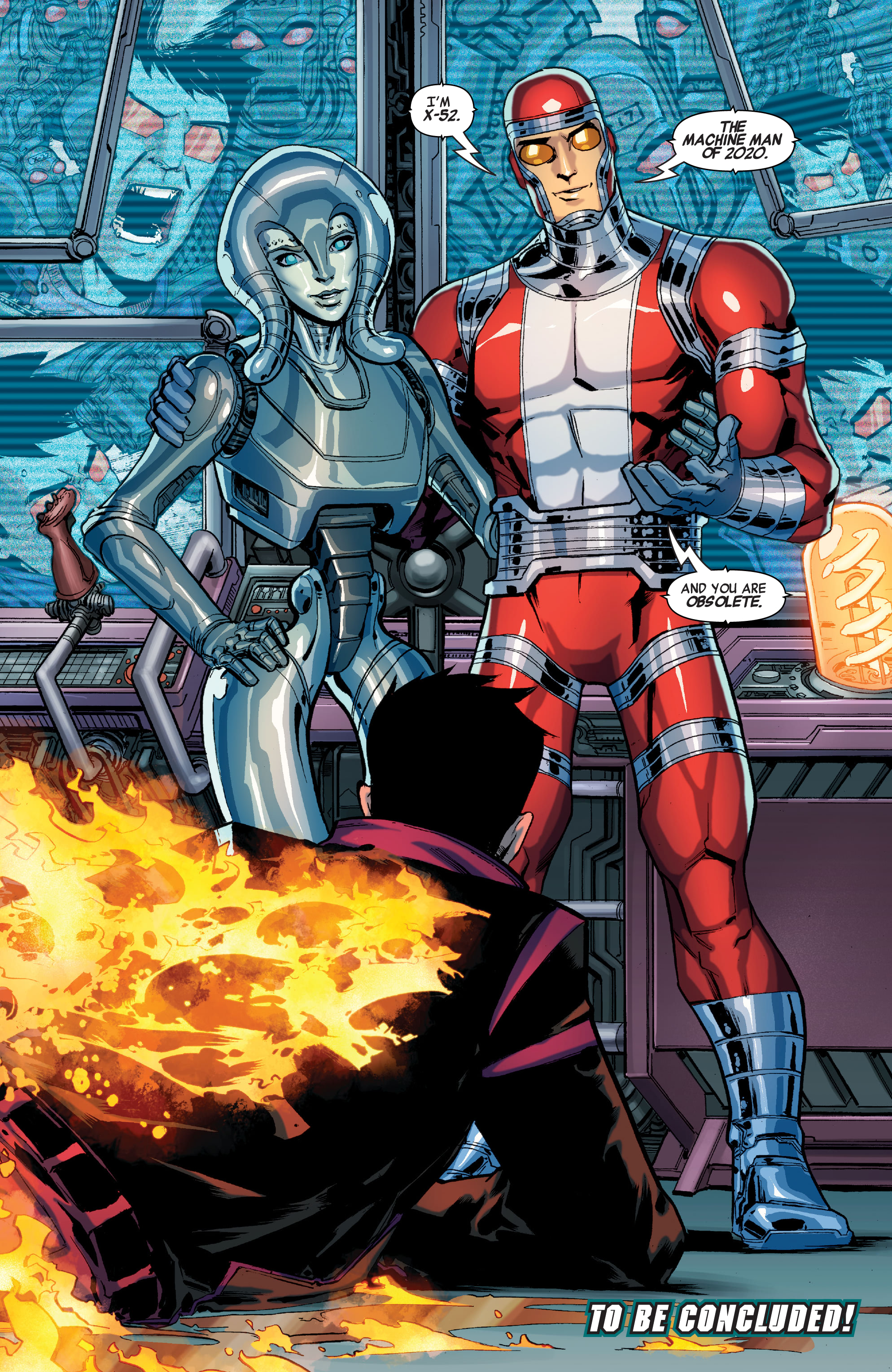 Read online 2020 Machine Man comic -  Issue #1 - 22