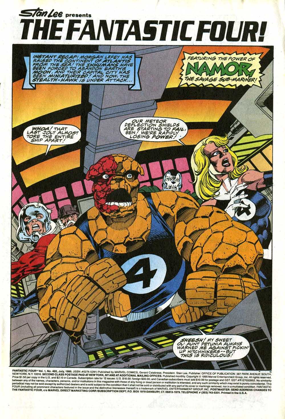 Read online Fantastic Four (1961) comic -  Issue #402 - 3