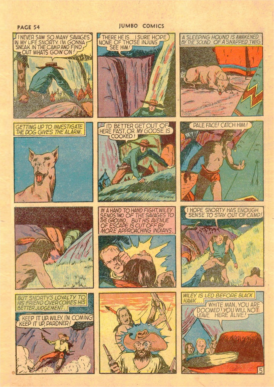 Read online Jumbo Comics comic -  Issue #19 - 56