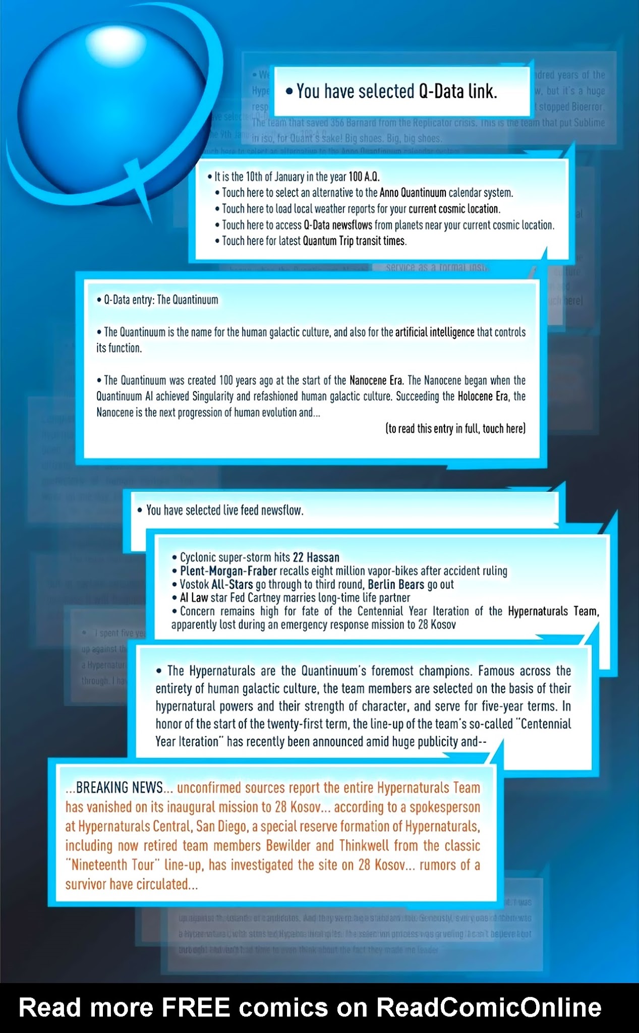 Read online The Hypernaturals comic -  Issue #3 - 7