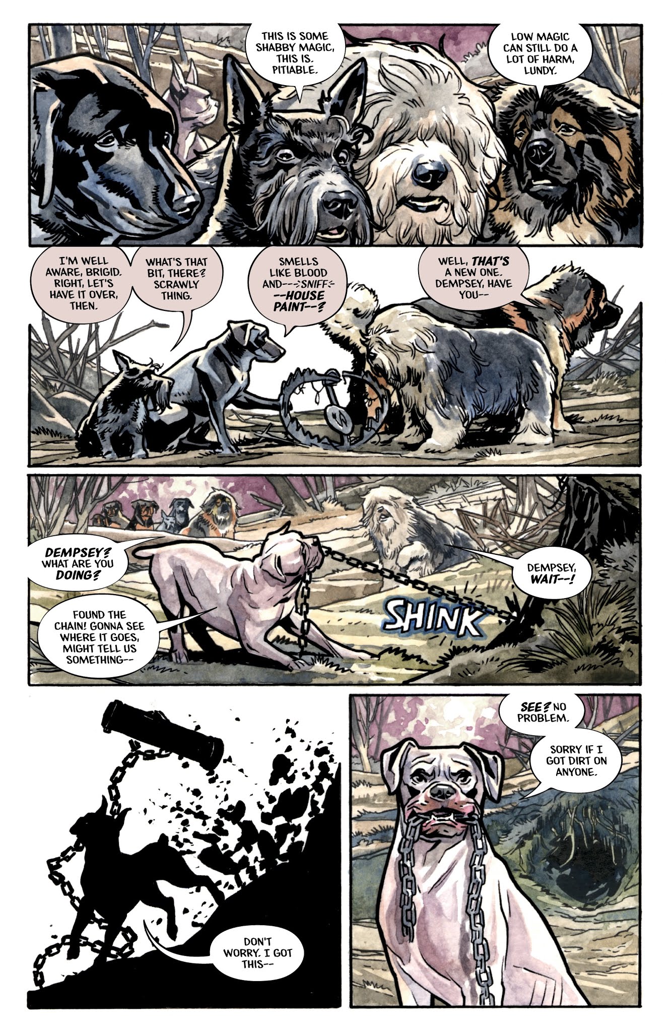 Read online Beasts of Burden: Wise Dogs and Eldritch Men comic -  Issue #1 - 19
