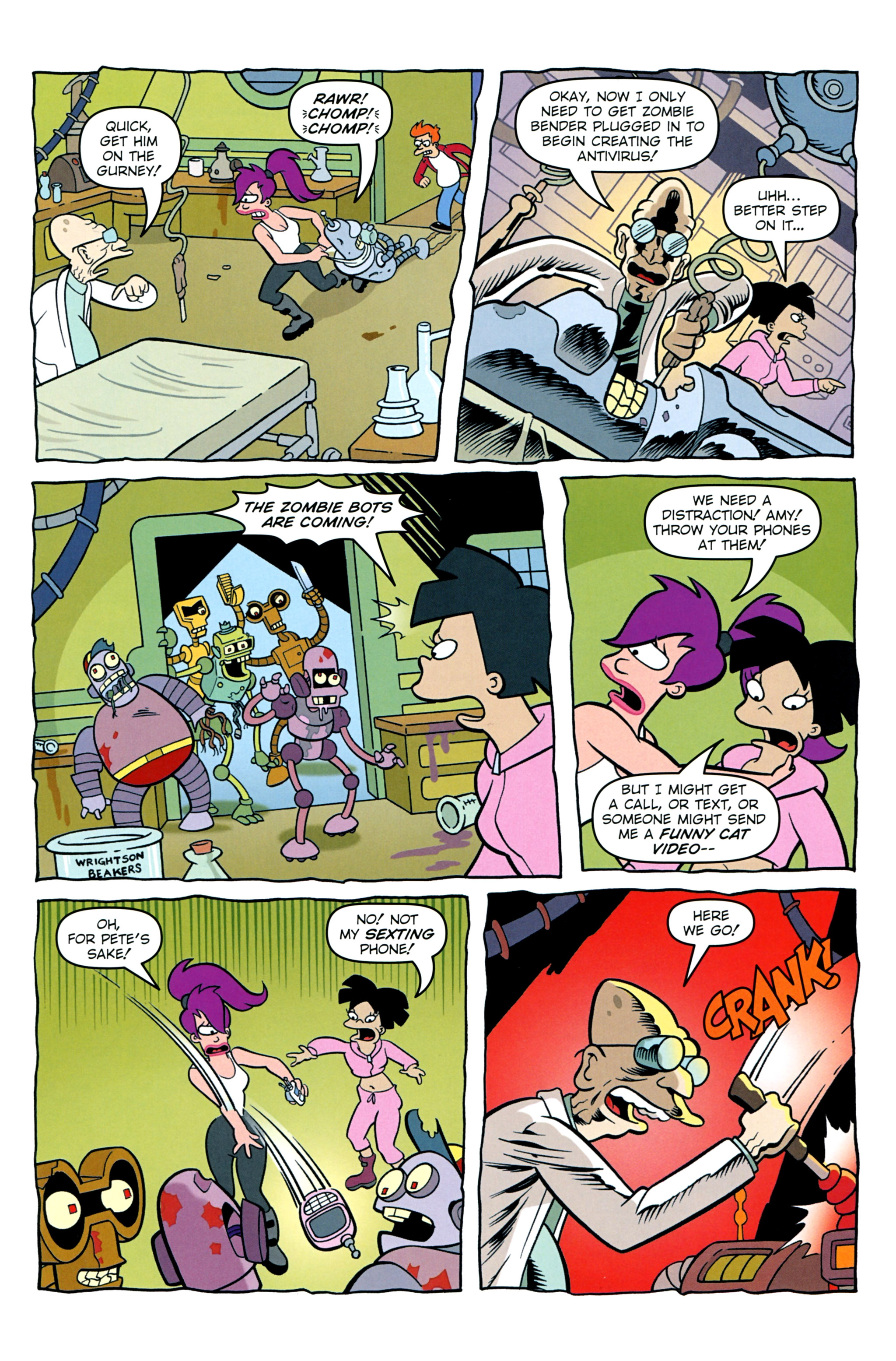 Read online Futurama Comics comic -  Issue #73 - 20