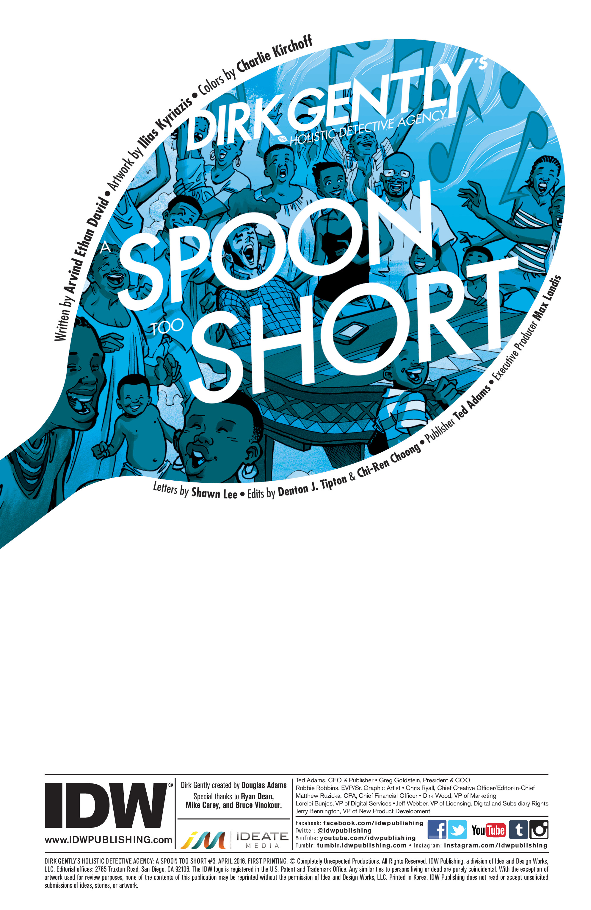 Read online Dirk Gently's Holistic Detective Agency: A Spoon Too Short comic -  Issue #3 - 2