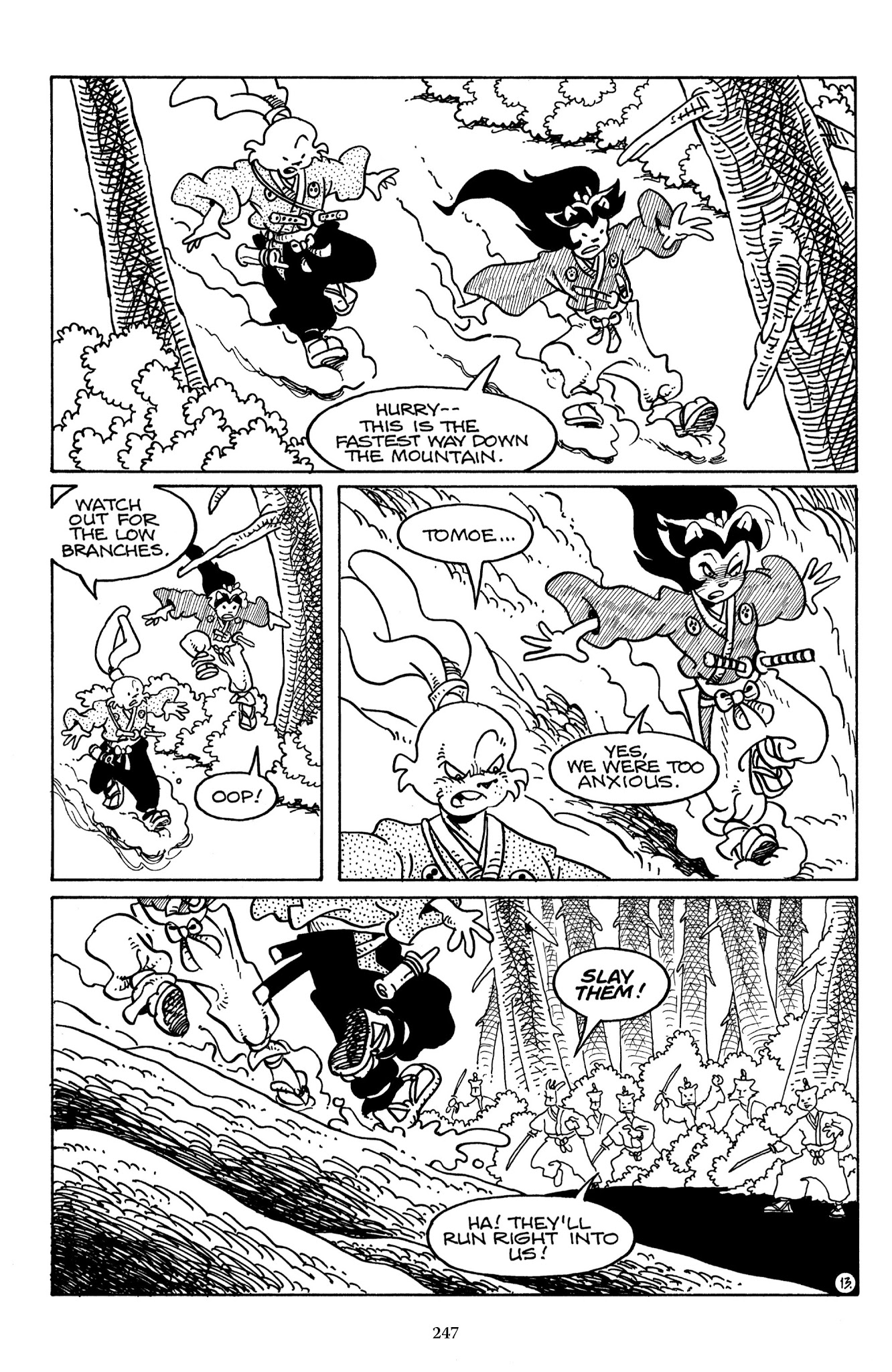 Read online The Usagi Yojimbo Saga comic -  Issue # TPB 5 - 243