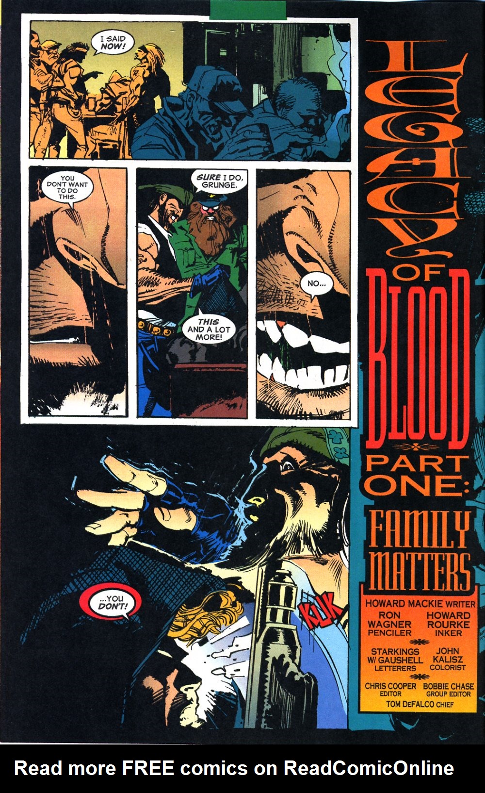 Read online Blaze: Legacy of Blood comic -  Issue #1 - 3