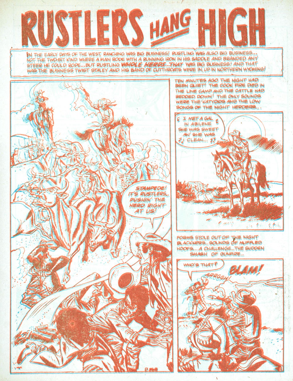 Read online 3-D Tales Of The West comic -  Issue # Full - 9