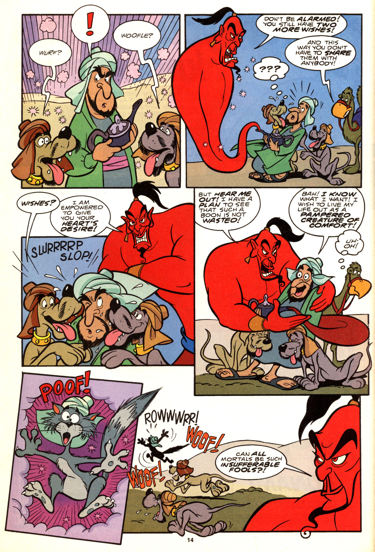 Read online The Return of Disney's Aladdin comic -  Issue #1 - 17