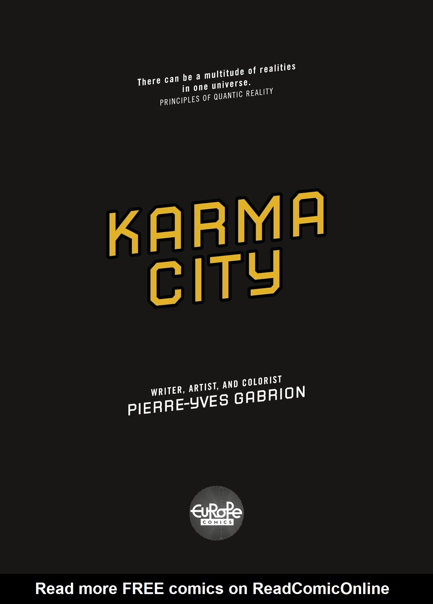 Read online Karma City comic -  Issue #8 - 4