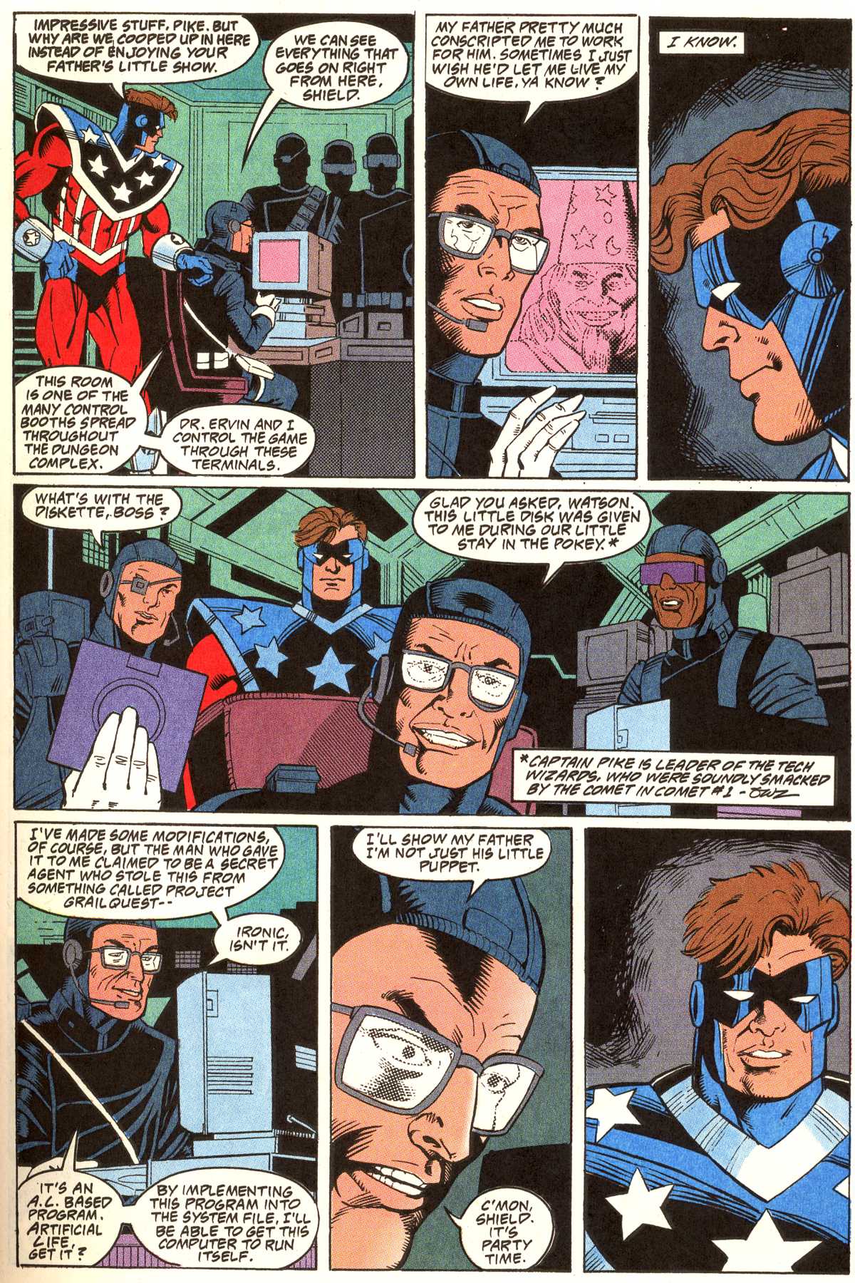 Read online Legend of the Shield comic -  Issue # _Annual 1 - 9