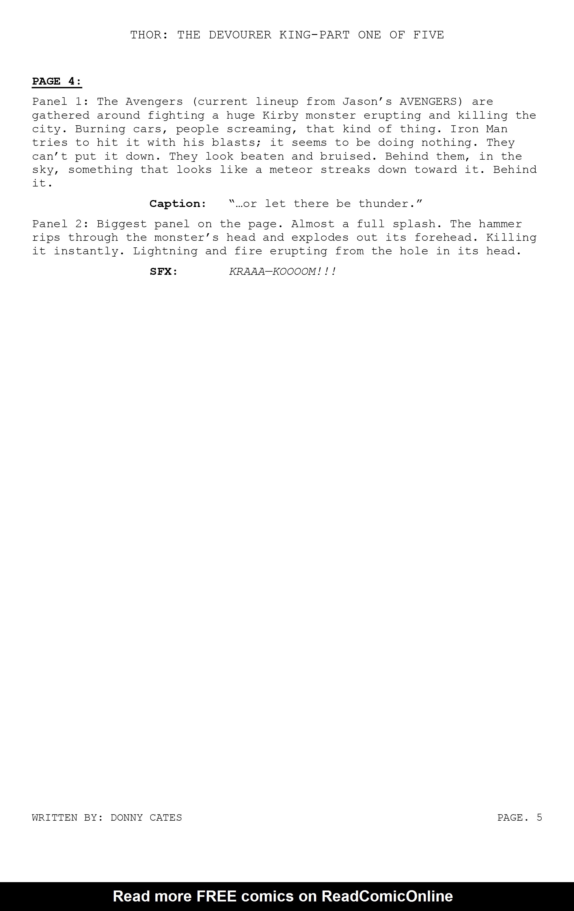 Read online Thor (2020) comic -  Issue # _Director's Cut (Part 1) - 60