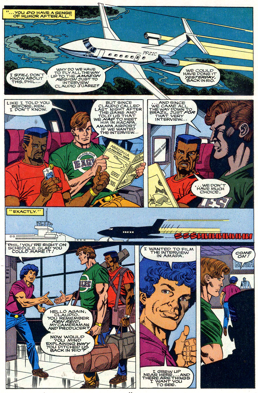 Read online NFL SuperPro comic -  Issue #7 - 11