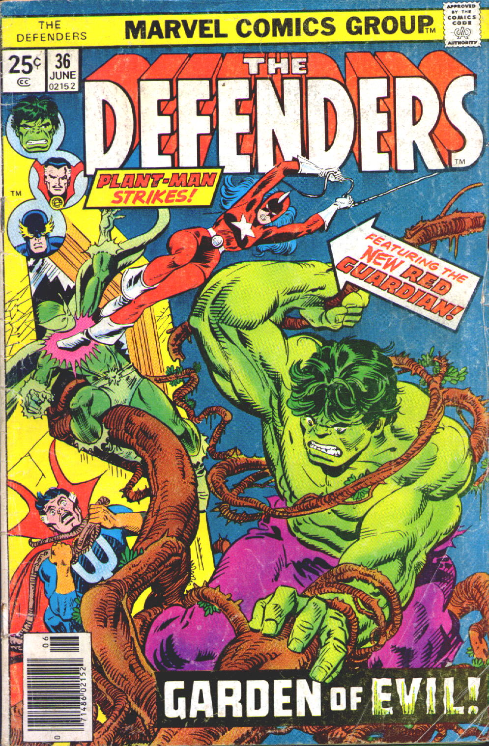 Read online The Defenders (1972) comic -  Issue #36 - 1