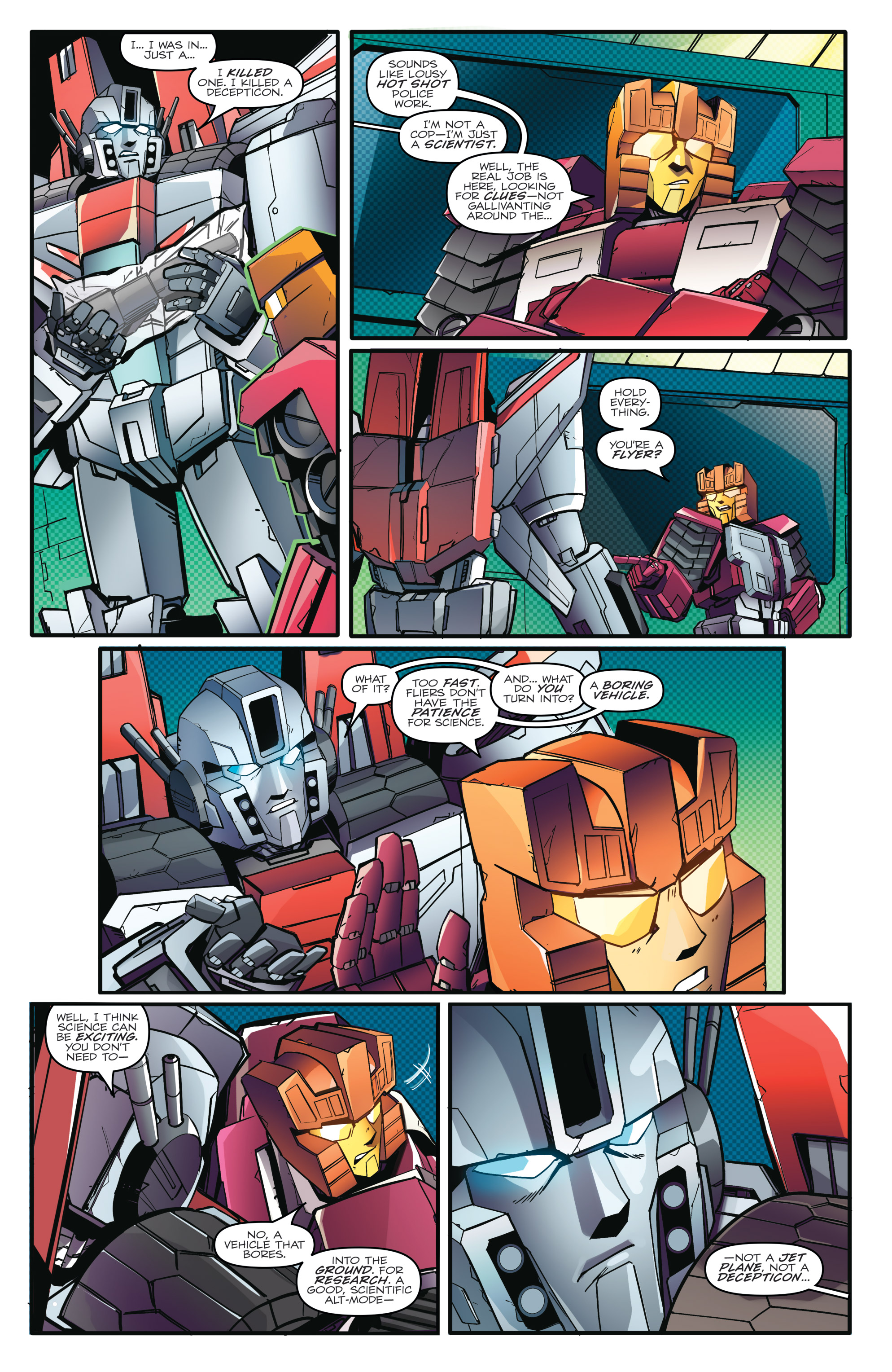 Read online Optimus Prime comic -  Issue #7 - 10