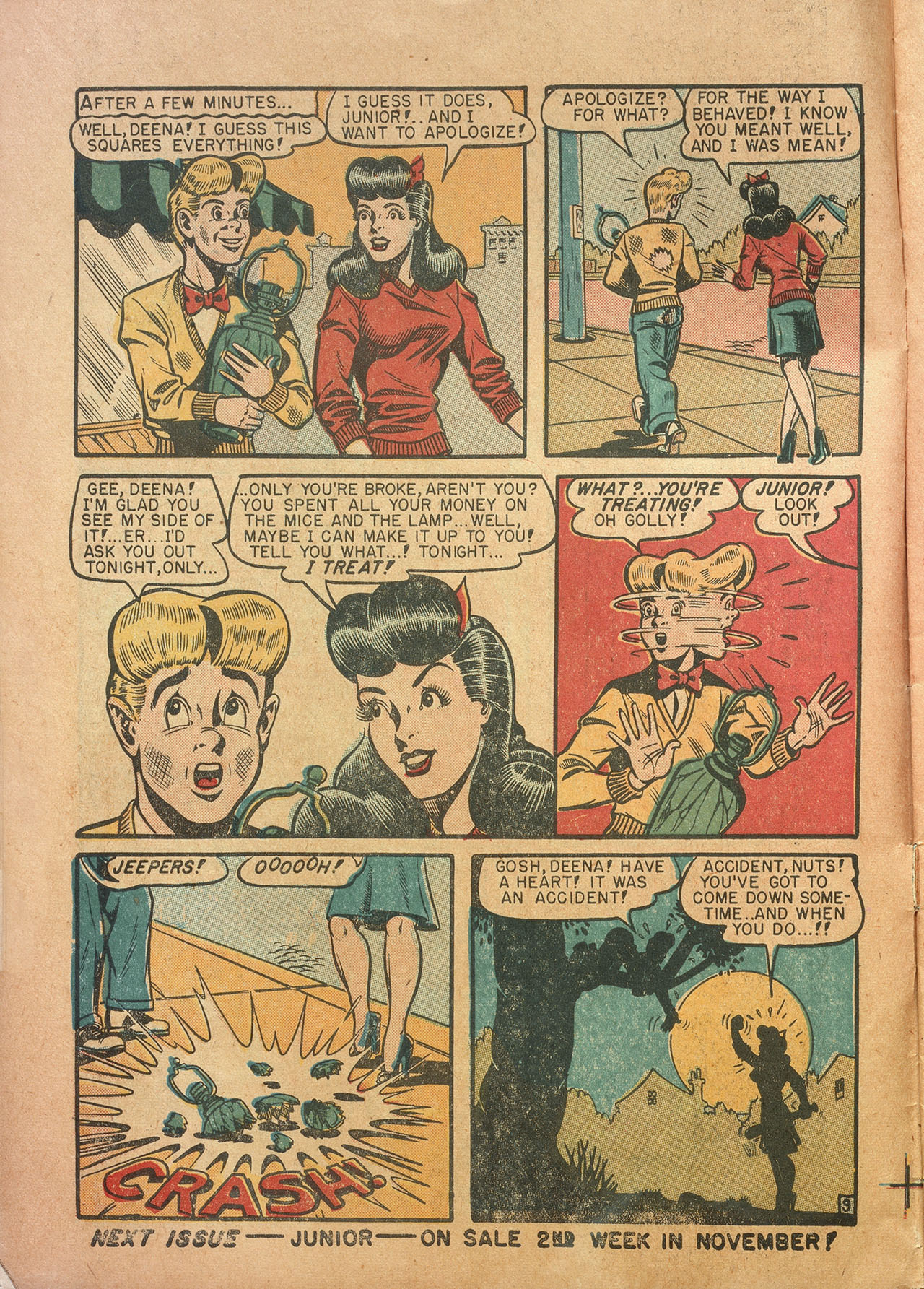 Read online Junior (1947) comic -  Issue #10 - 10