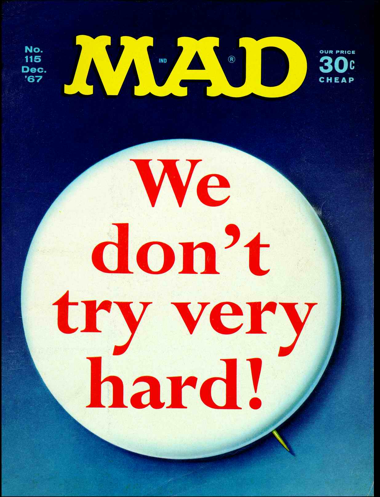 Read online MAD comic -  Issue #115 - 1