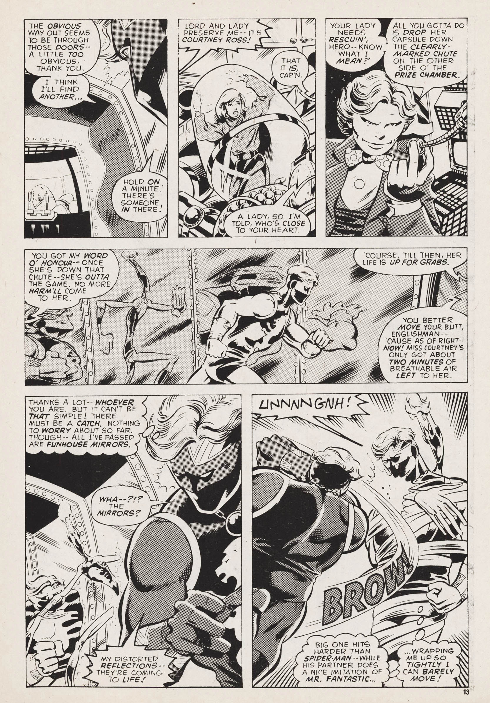 Read online Super Spider-Man and Captain Britain comic -  Issue #252 - 13