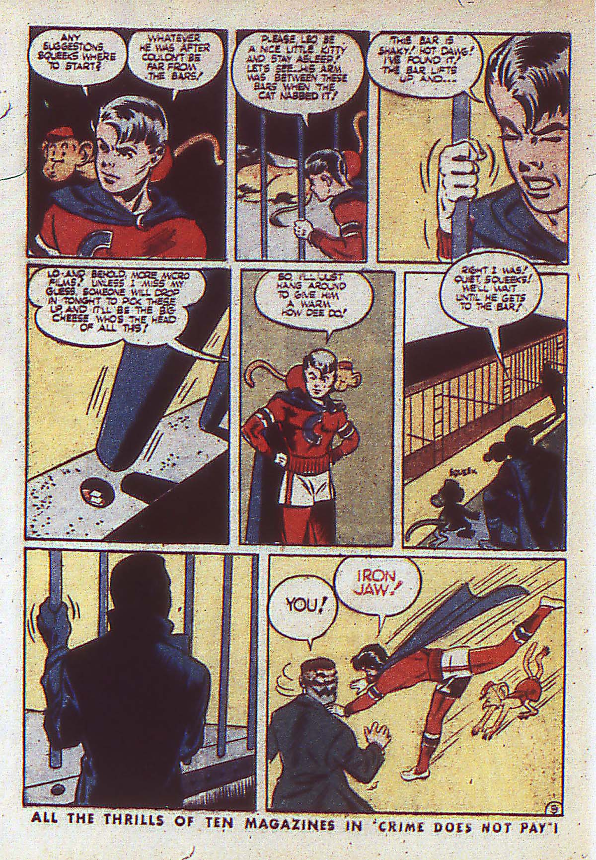 Read online Boy Comics comic -  Issue #8 - 12