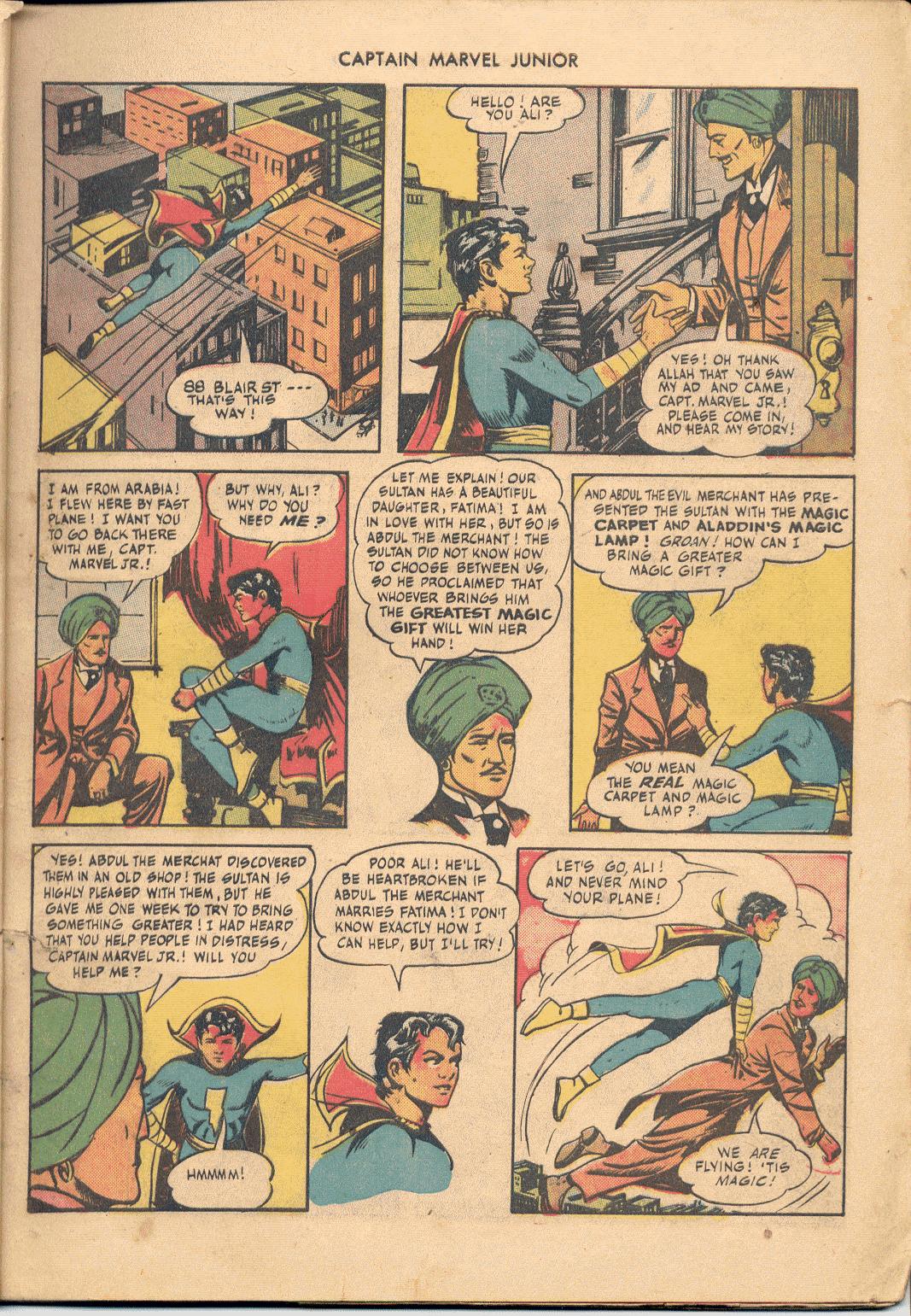 Read online Captain Marvel, Jr. comic -  Issue #38 - 4
