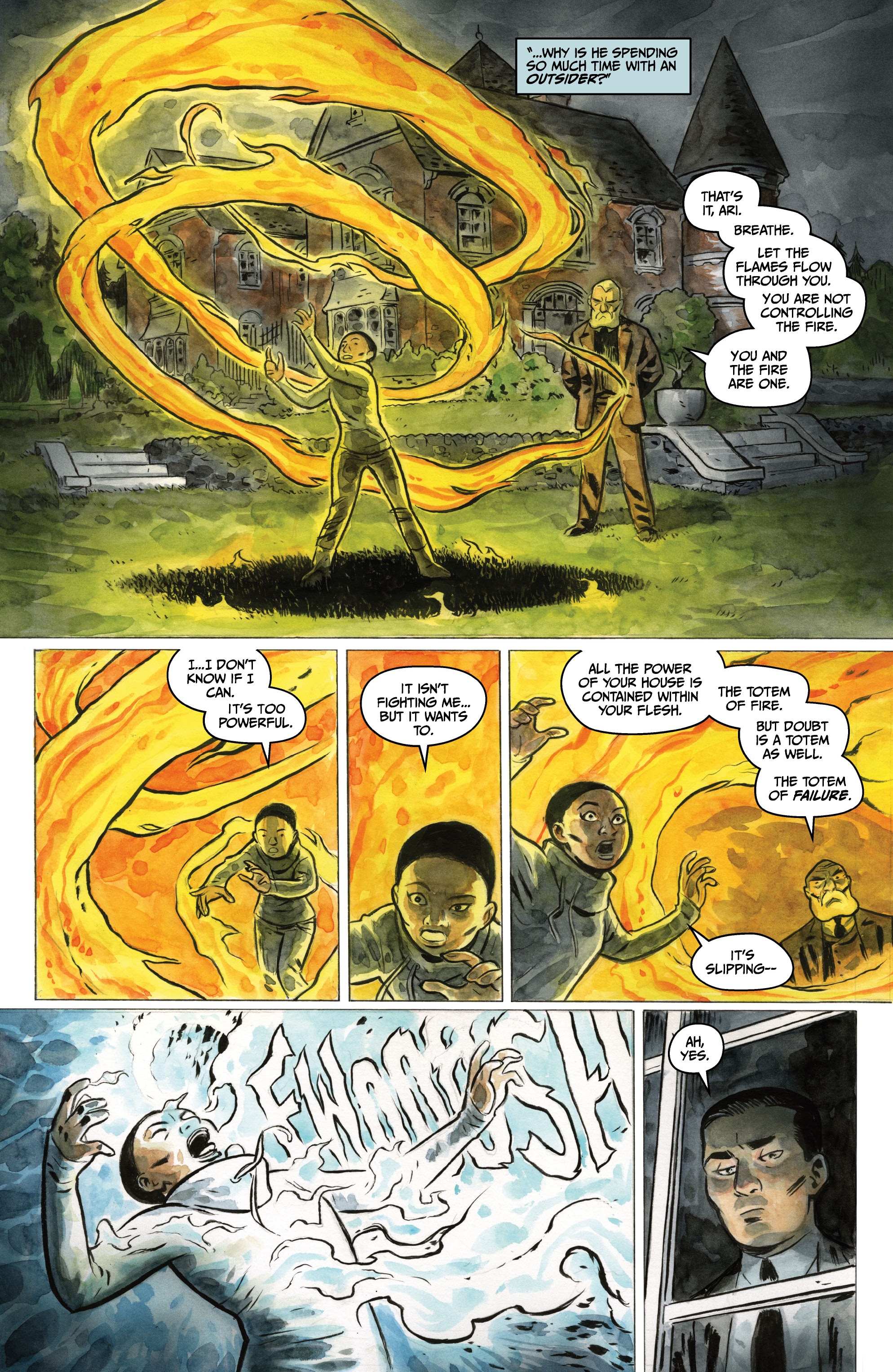 Read online Manor Black: Fire in the Blood comic -  Issue #1 - 4