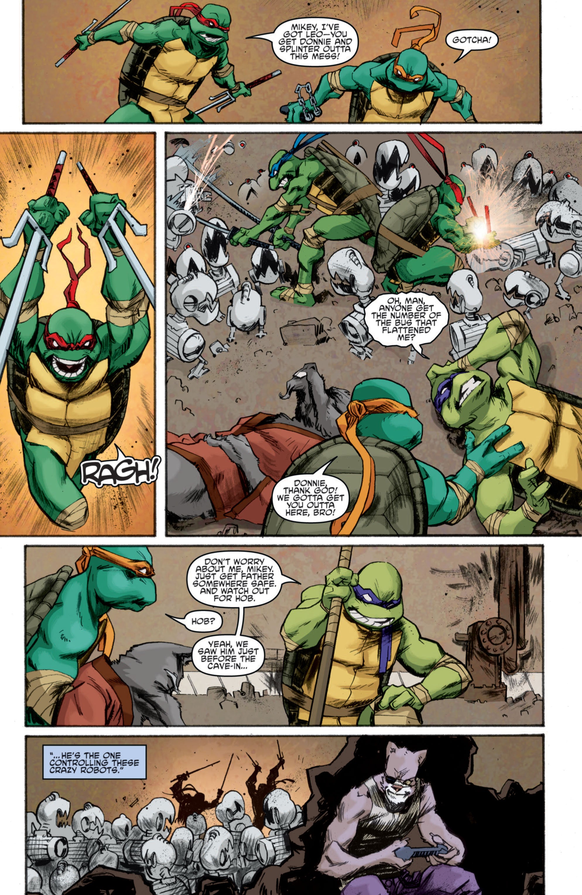 Read online Teenage Mutant Ninja Turtles (2011) comic -  Issue #8 - 4