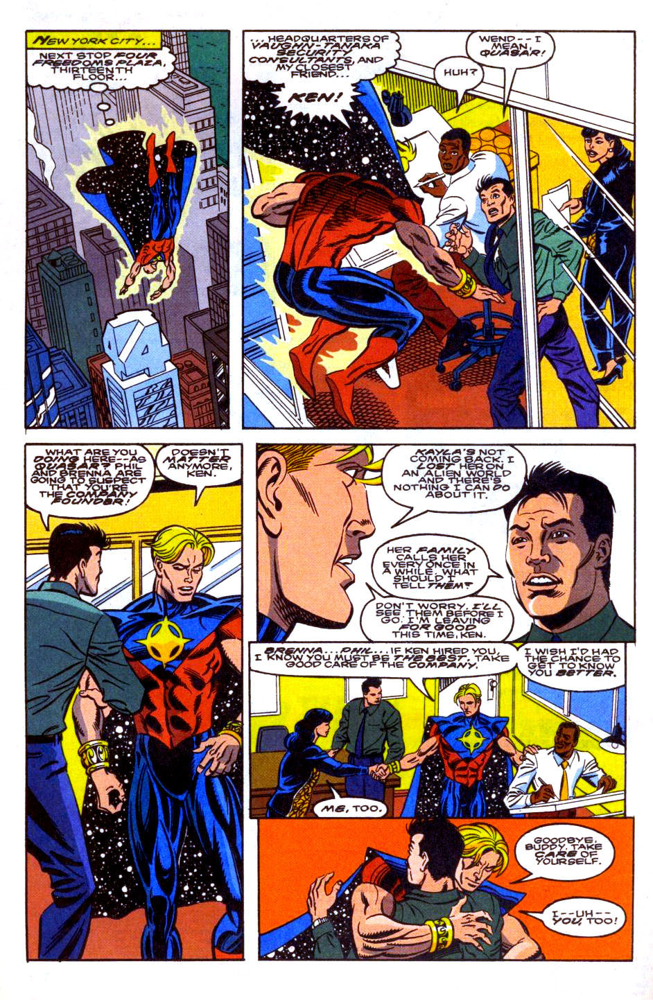 Read online Quasar comic -  Issue #60 - 8