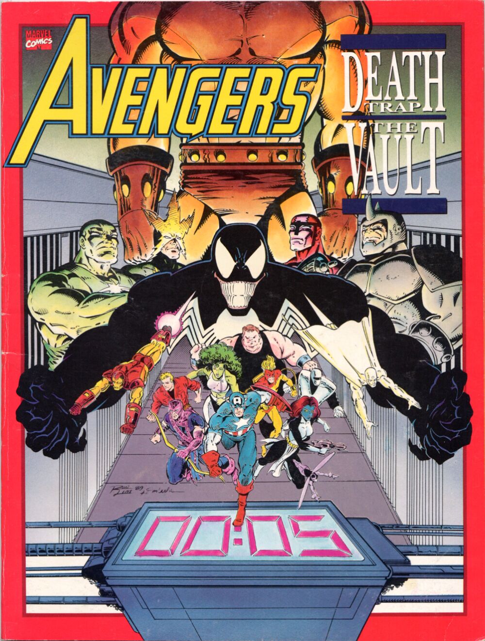 Read online Marvel Graphic Novel comic -  Issue #68 - Avengers - Death Trap - The Vault - 1