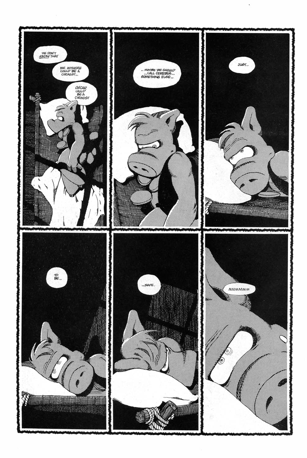 Read online Cerebus comic -  Issue #117 - 19