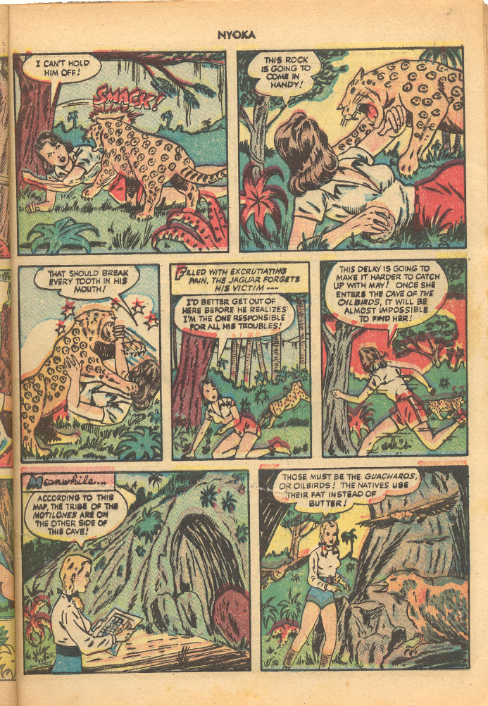 Read online Nyoka the Jungle Girl (1945) comic -  Issue #28 - 13