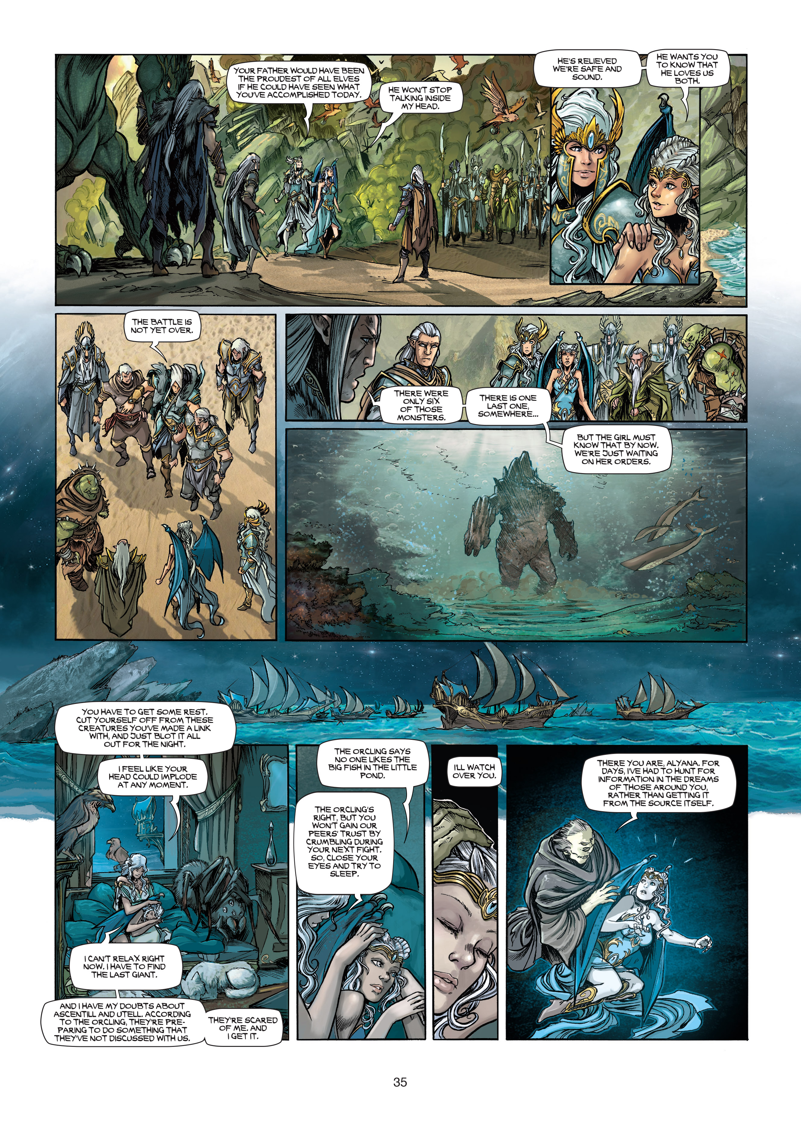 Read online Elves comic -  Issue #23 - 34
