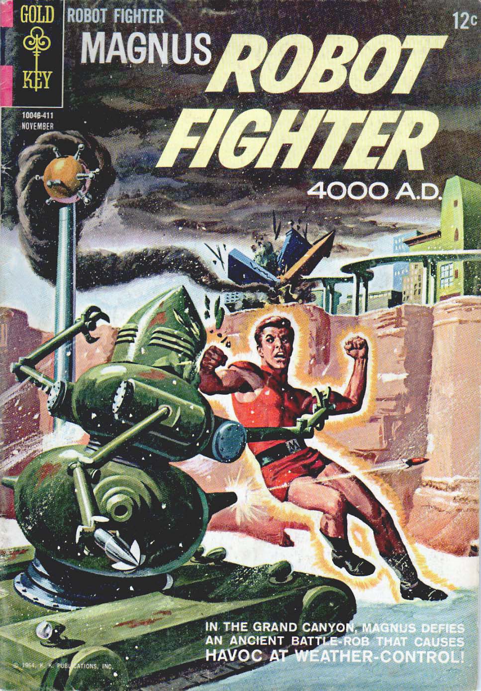 Read online Magnus, Robot Fighter 4000 AD comic -  Issue #8 - 1