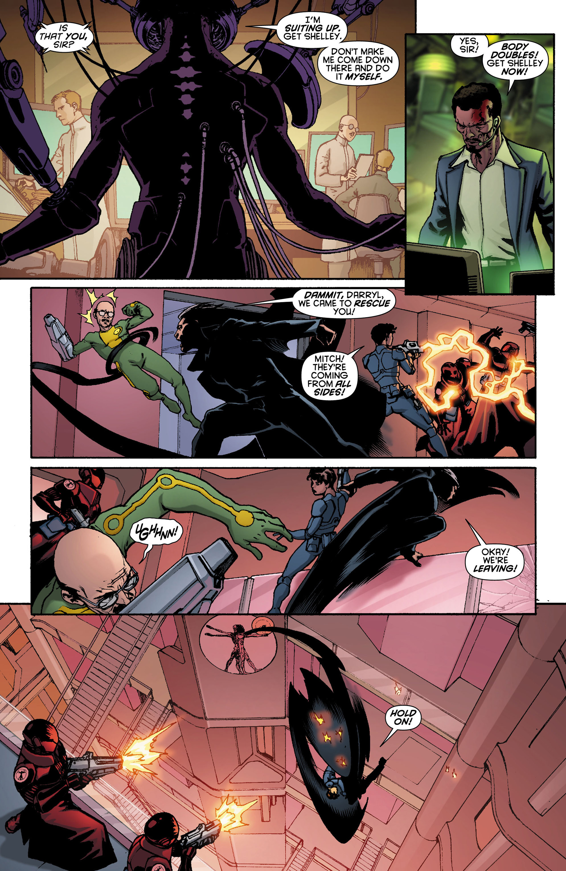 Read online Resurrection Man (2011) comic -  Issue #11 - 13