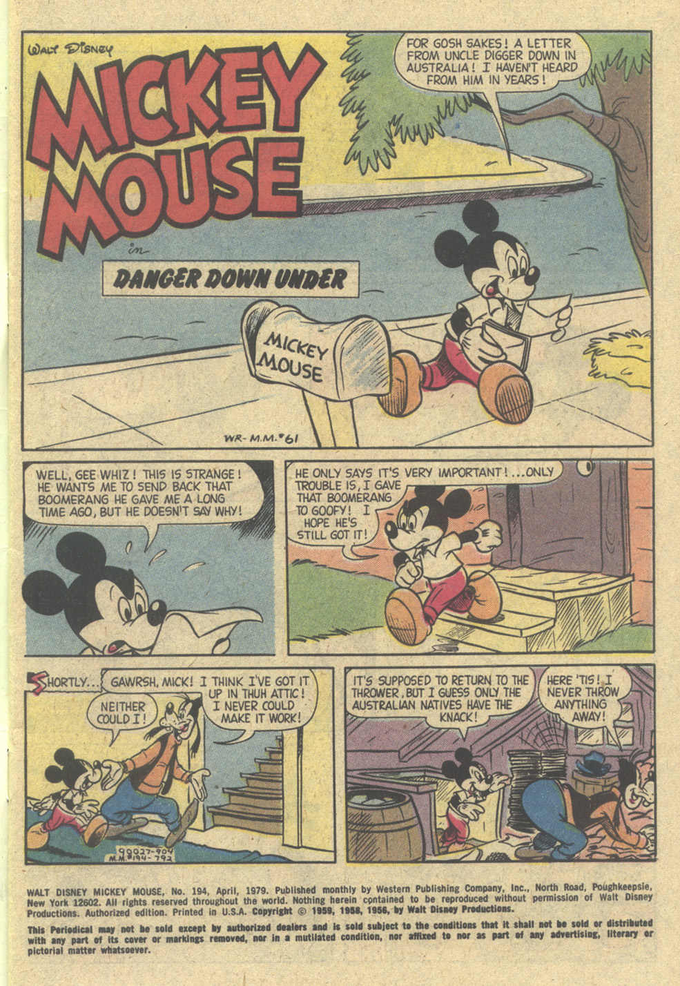 Read online Walt Disney's Mickey Mouse comic -  Issue #194 - 3