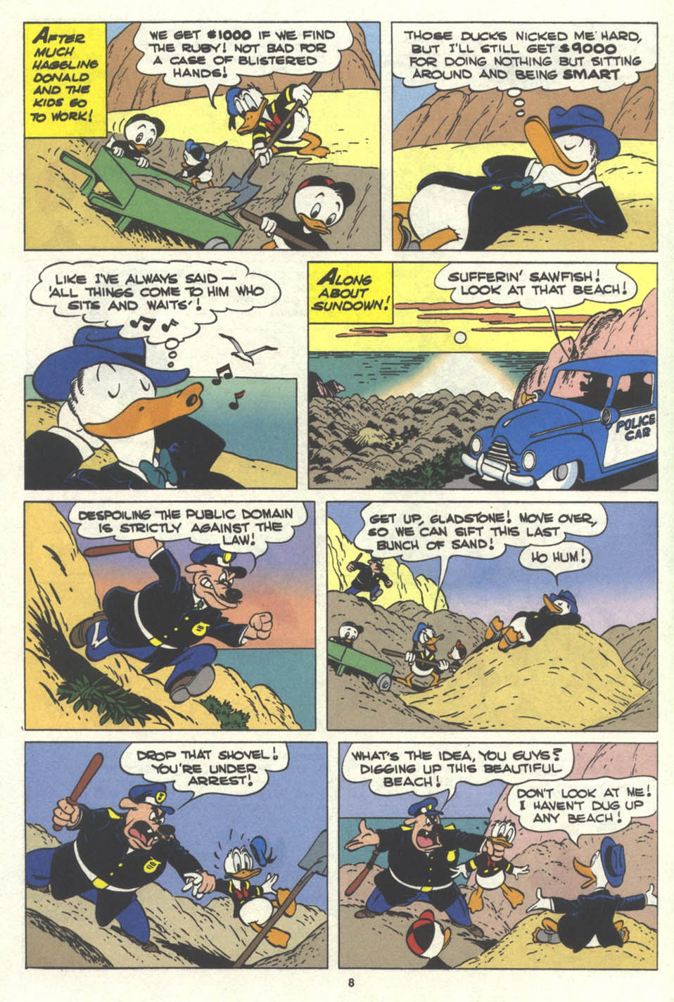 Read online Walt Disney's Comics and Stories comic -  Issue #576 - 9