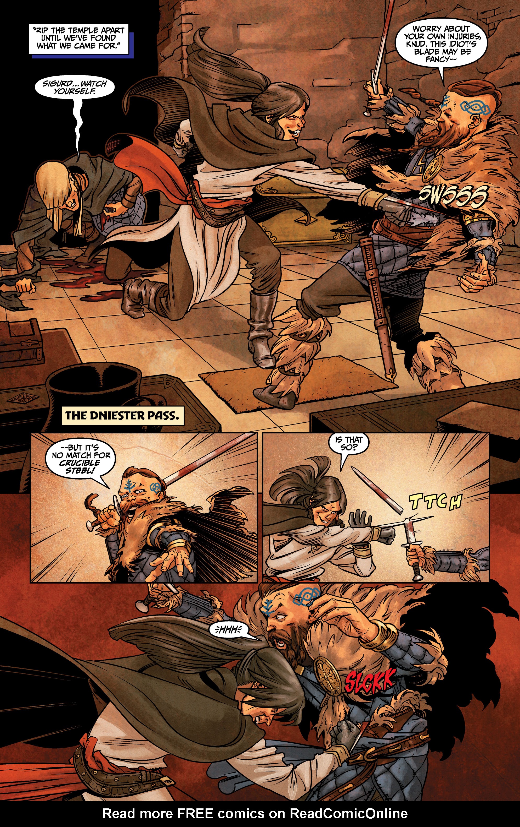 Read online Assassin's Creed Valhalla: Song of Glory comic -  Issue #3 - 7