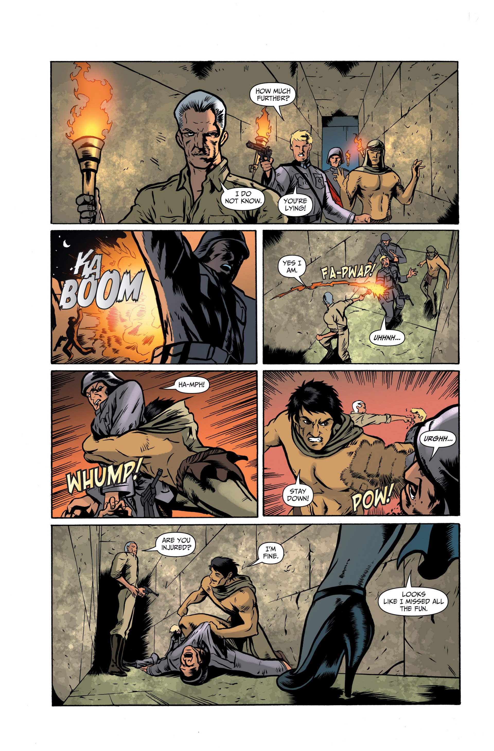 Read online Domino Lady/Sherlock Holmes comic -  Issue #2 - 19