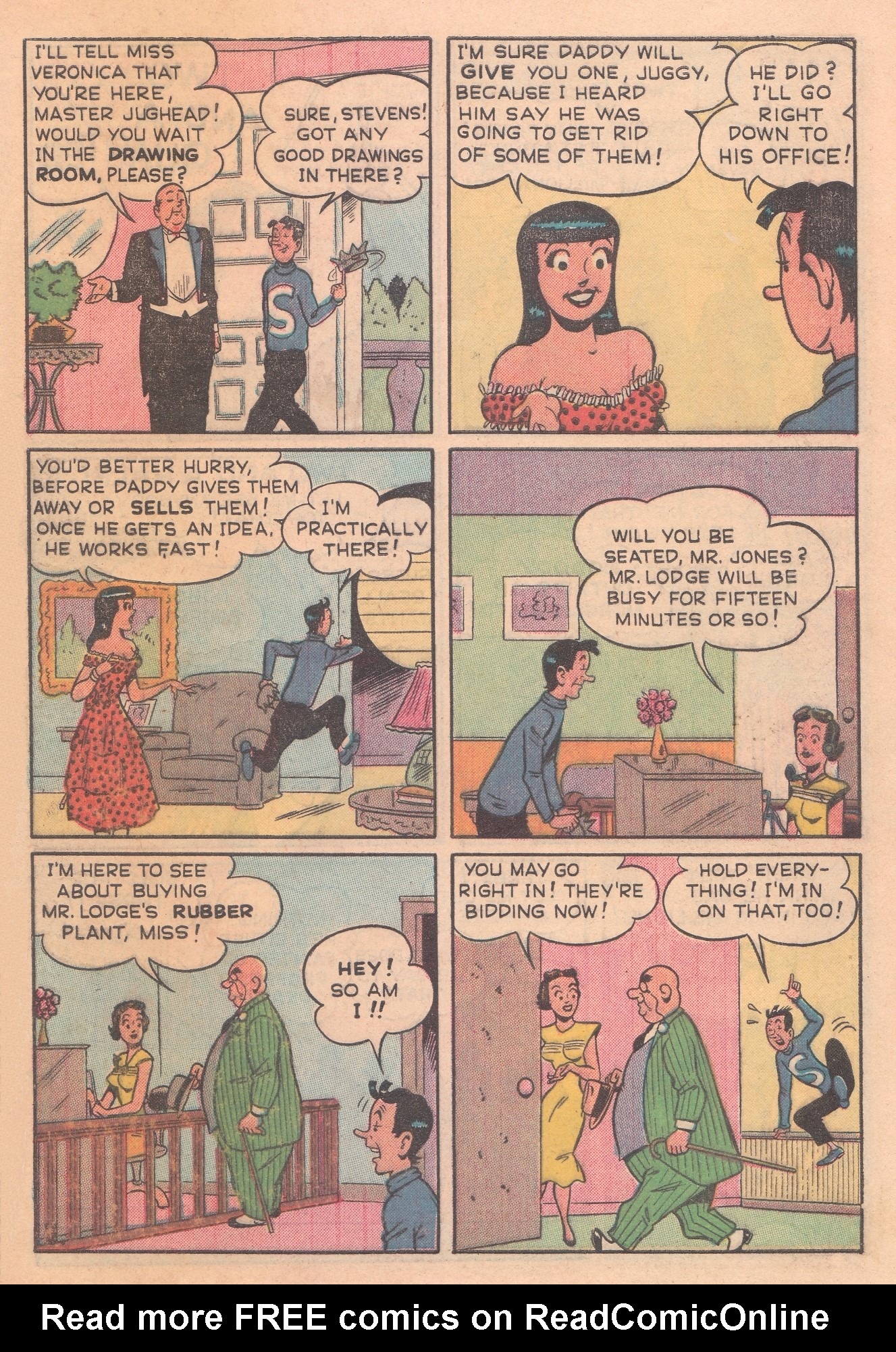 Read online Archie's Pal Jughead comic -  Issue #3 - 5