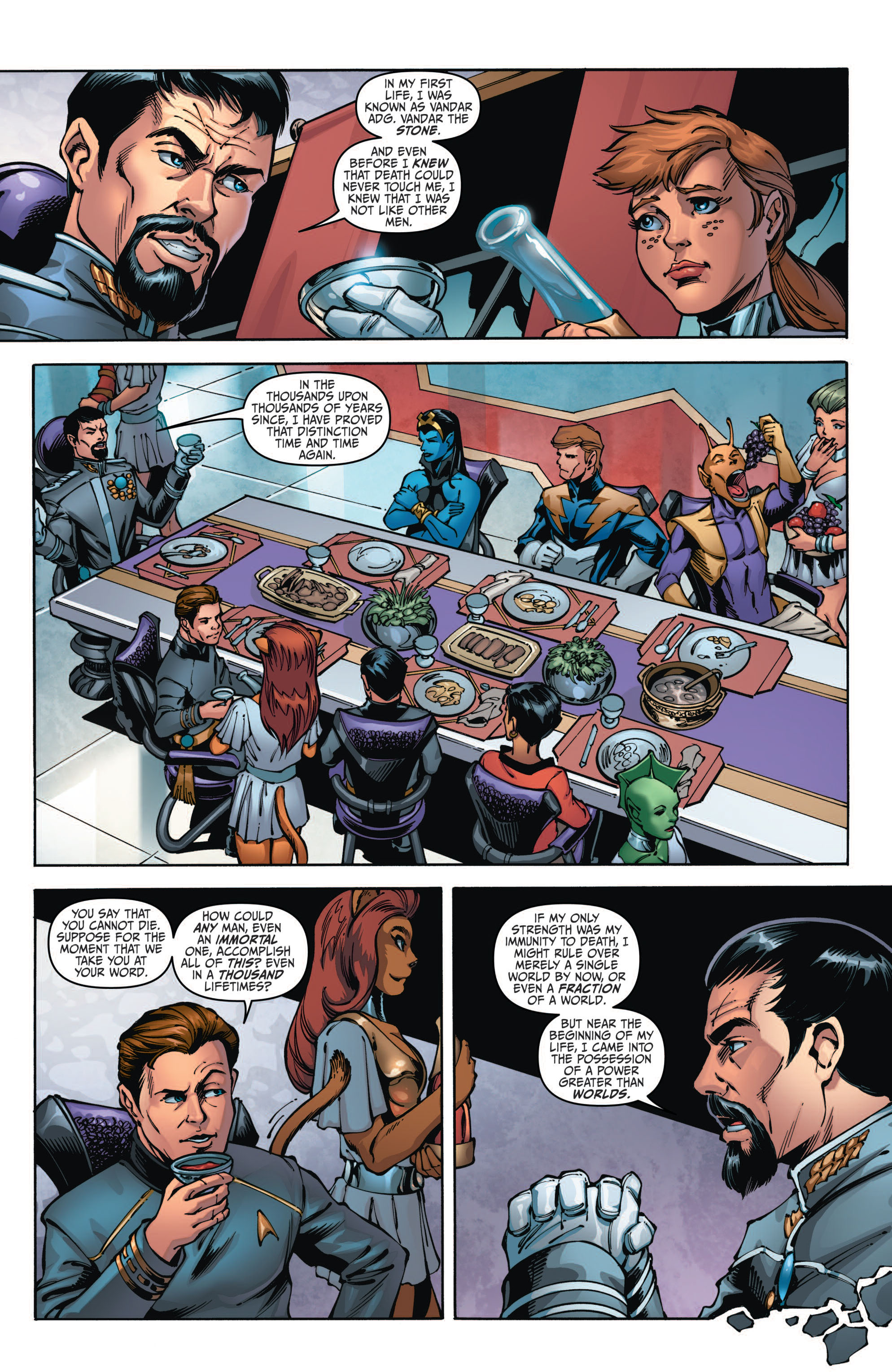 Read online Star Trek/Legion of Super-Heroes comic -  Issue #5 - 17