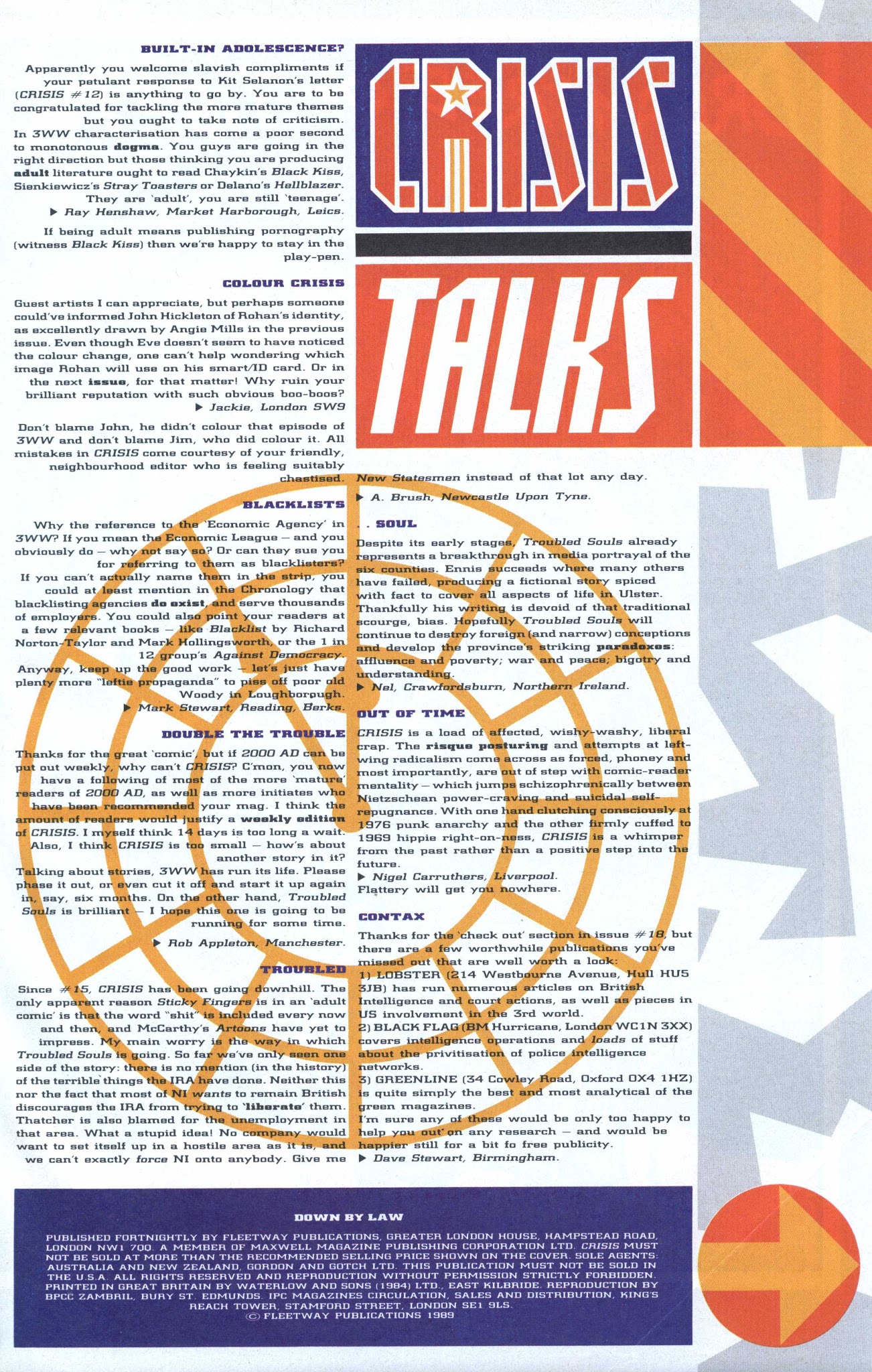 Read online Crisis comic -  Issue #21 - 31