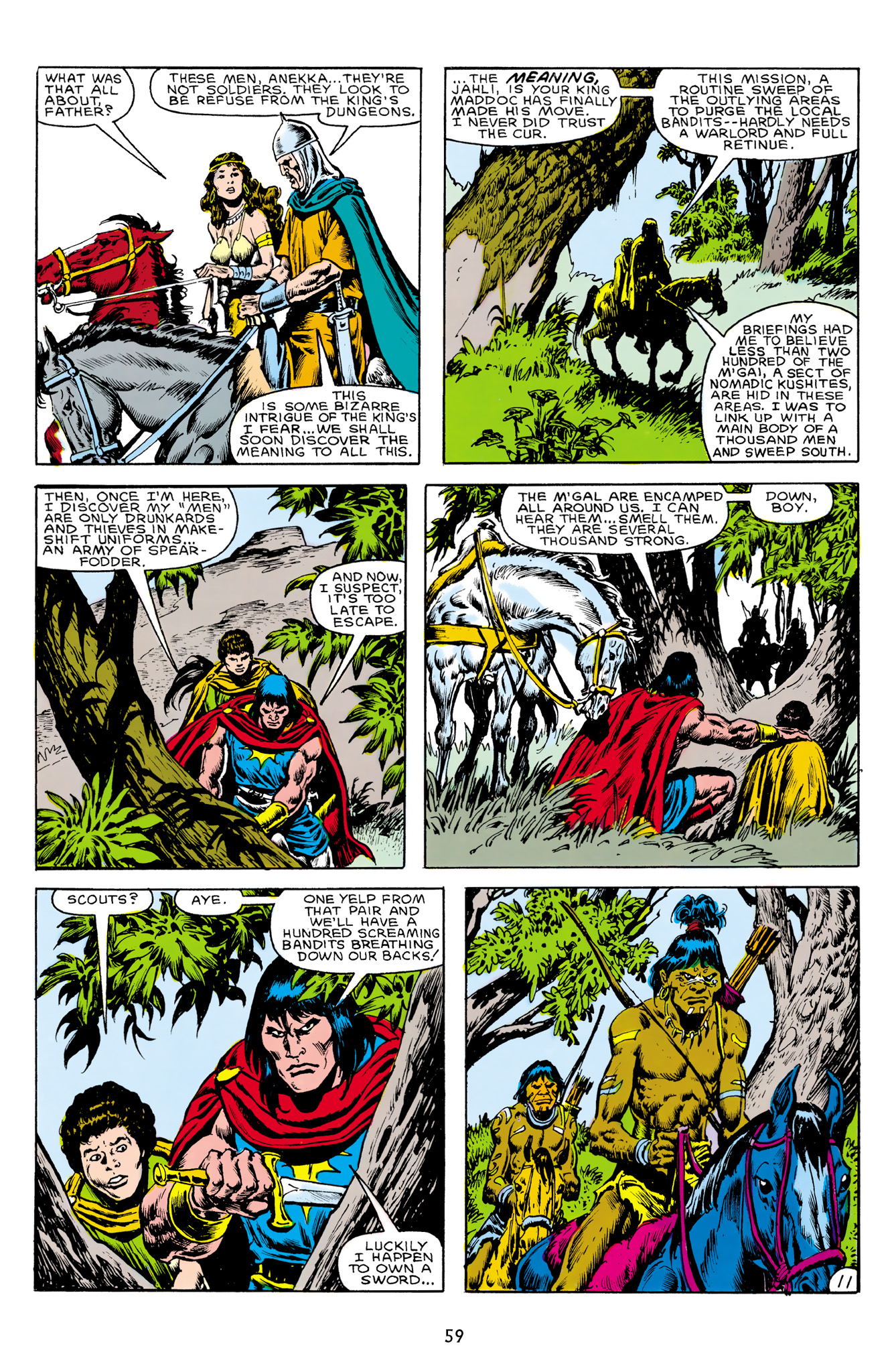 Read online The Chronicles of Conan comic -  Issue # TPB 24 (Part 1) - 60