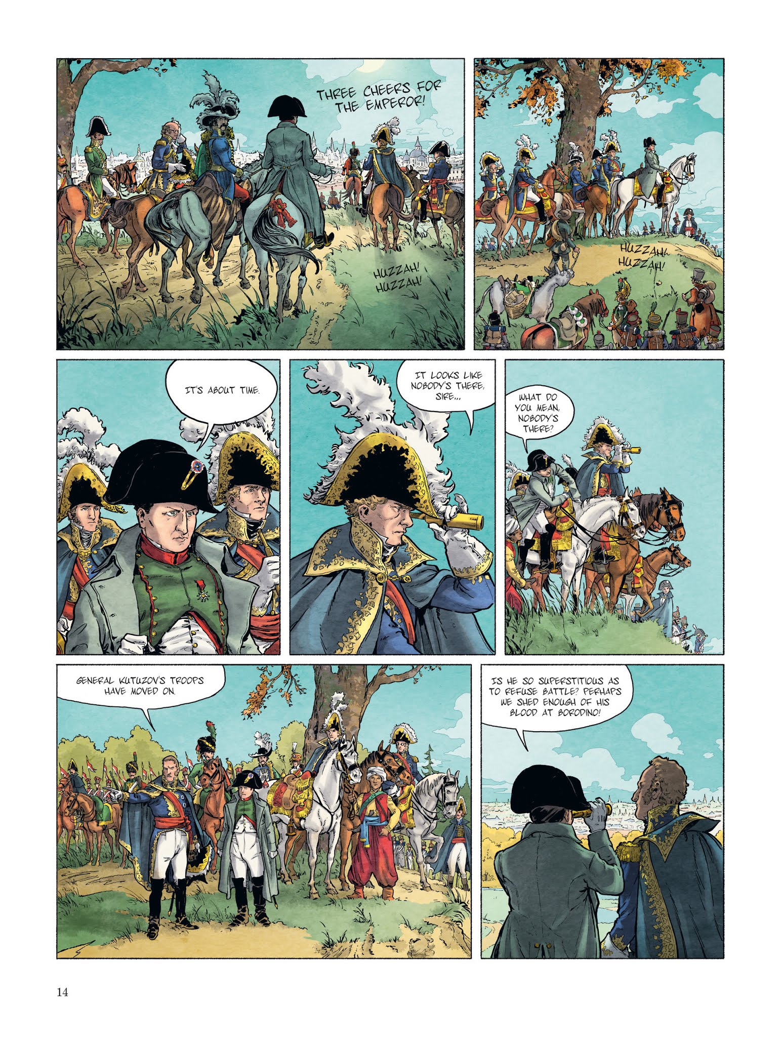 Read online Berezina comic -  Issue #1 - 15