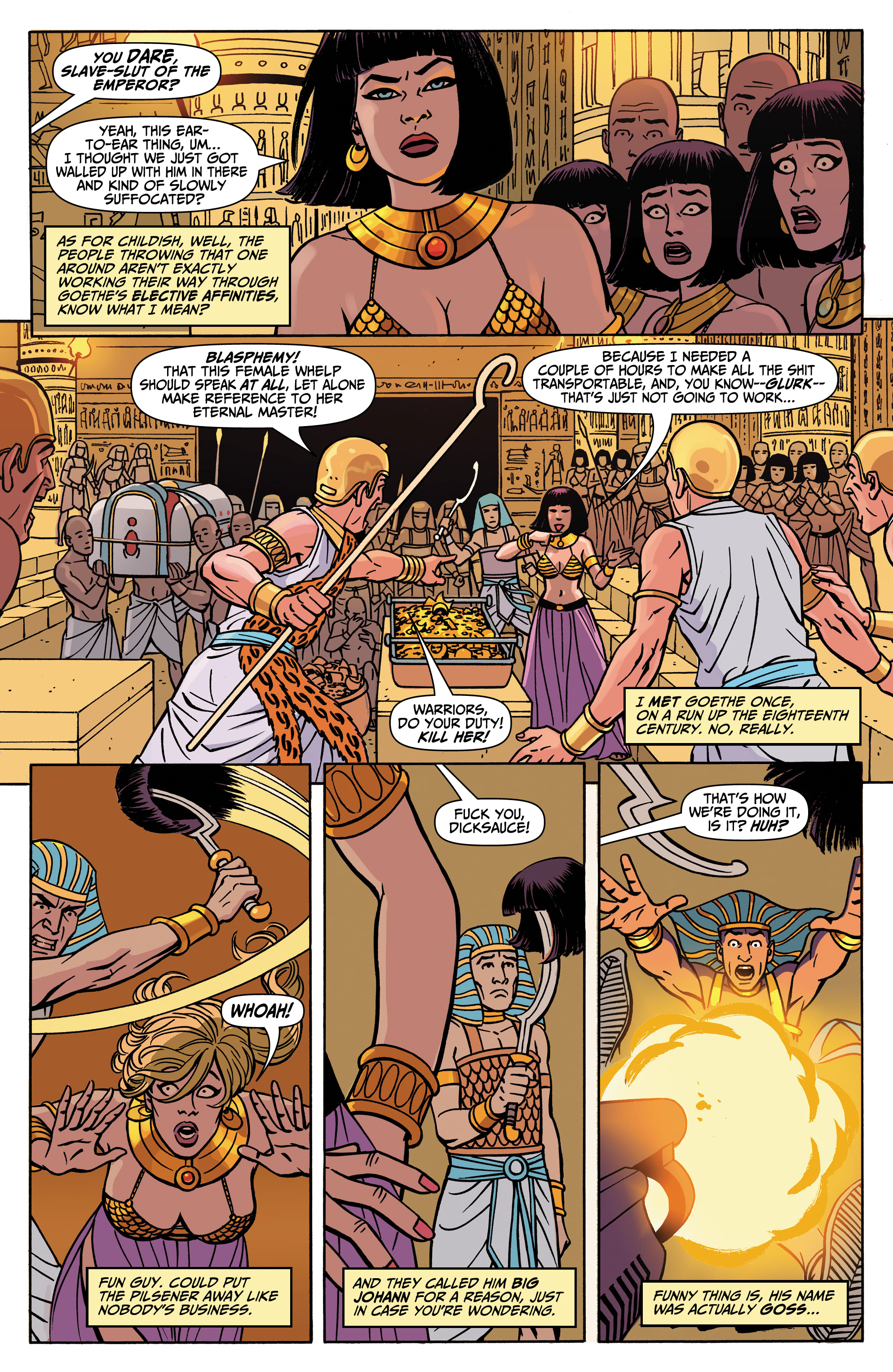 Read online Marjorie Finnegan, Temporal Criminal comic -  Issue #1 - 4