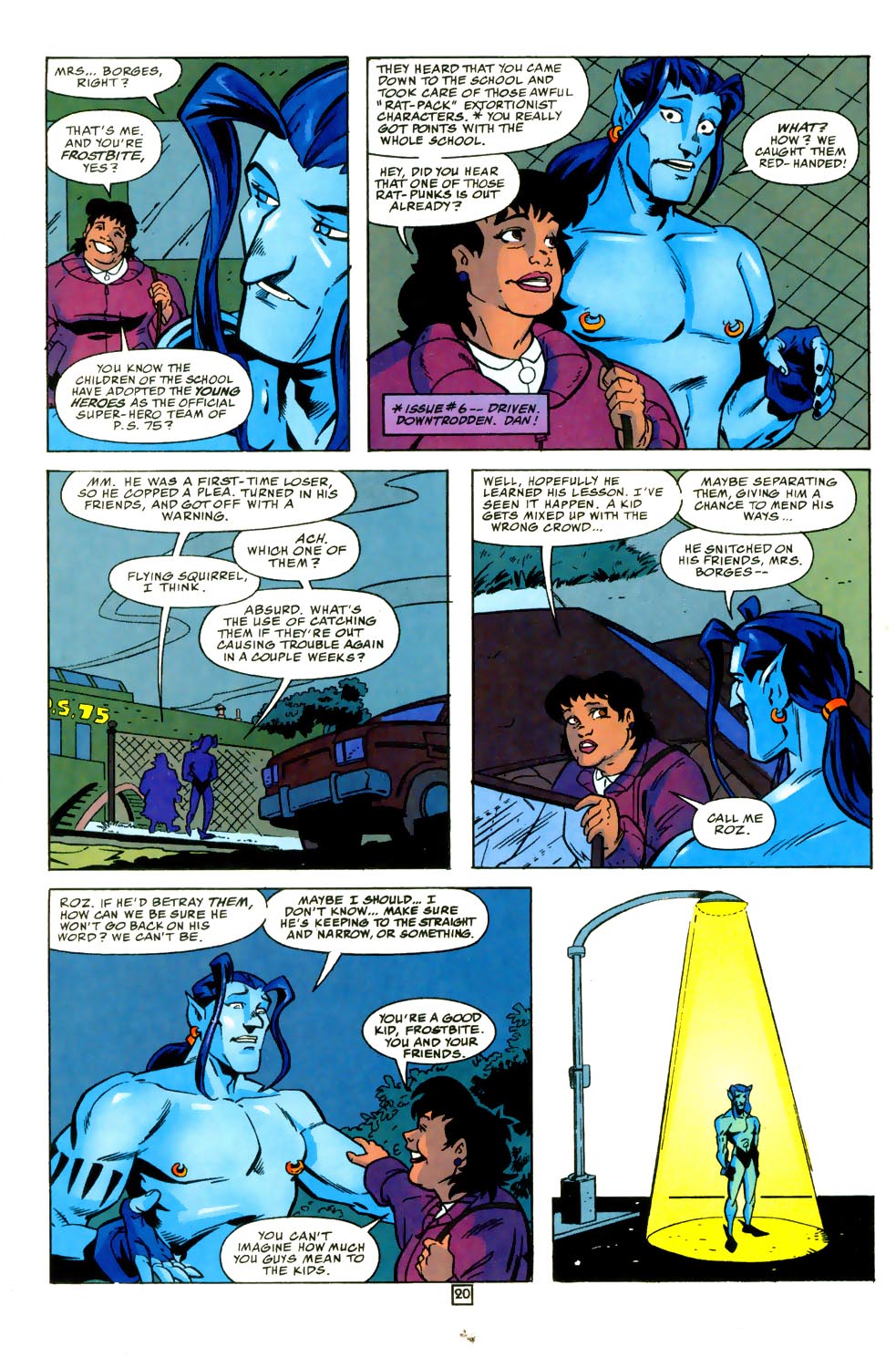 Read online Young Heroes in Love comic -  Issue #11 - 22