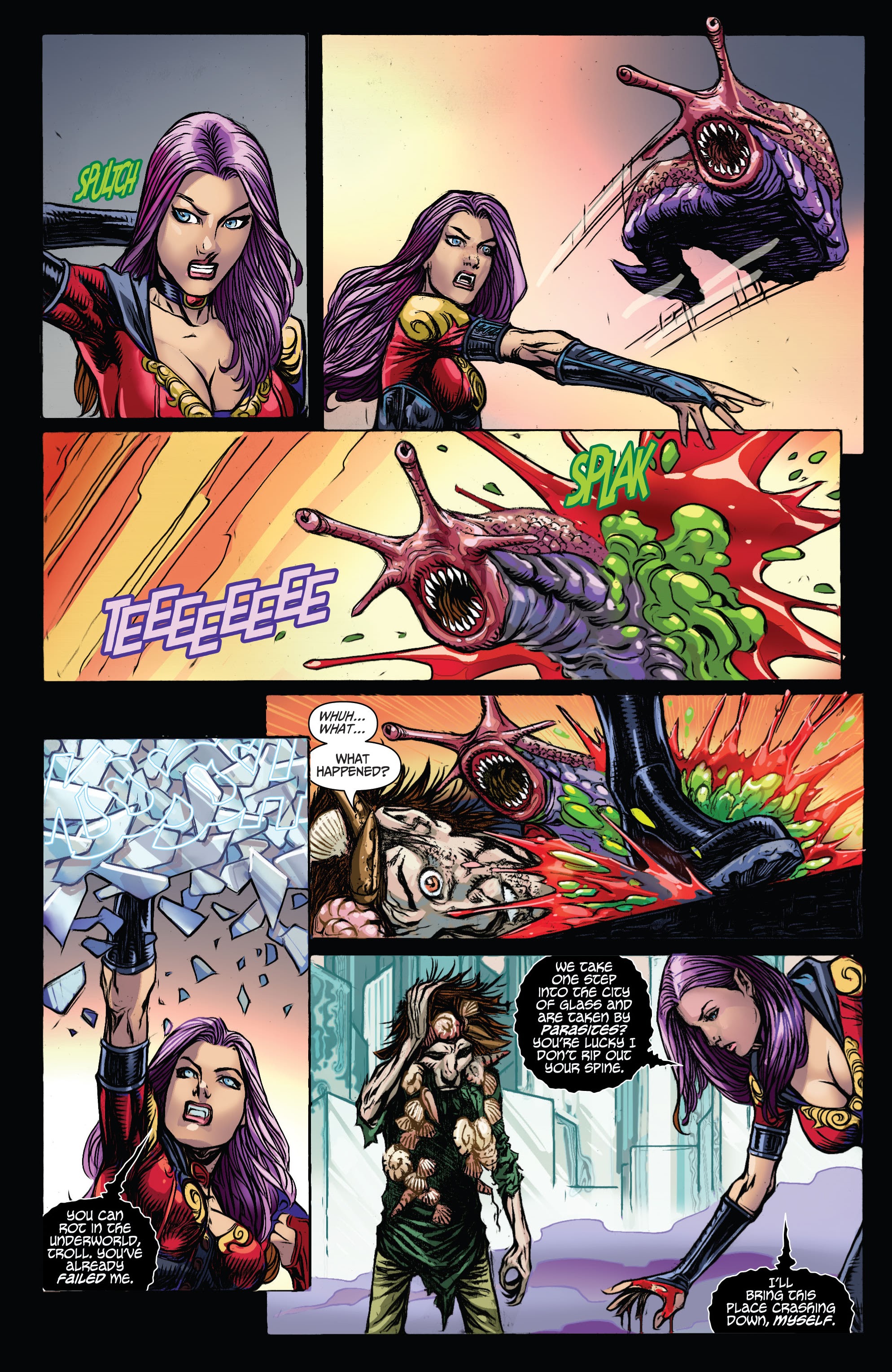 Read online Grimm Universe Presents Quarterly: Dracula's Daughter comic -  Issue # TPB - 23