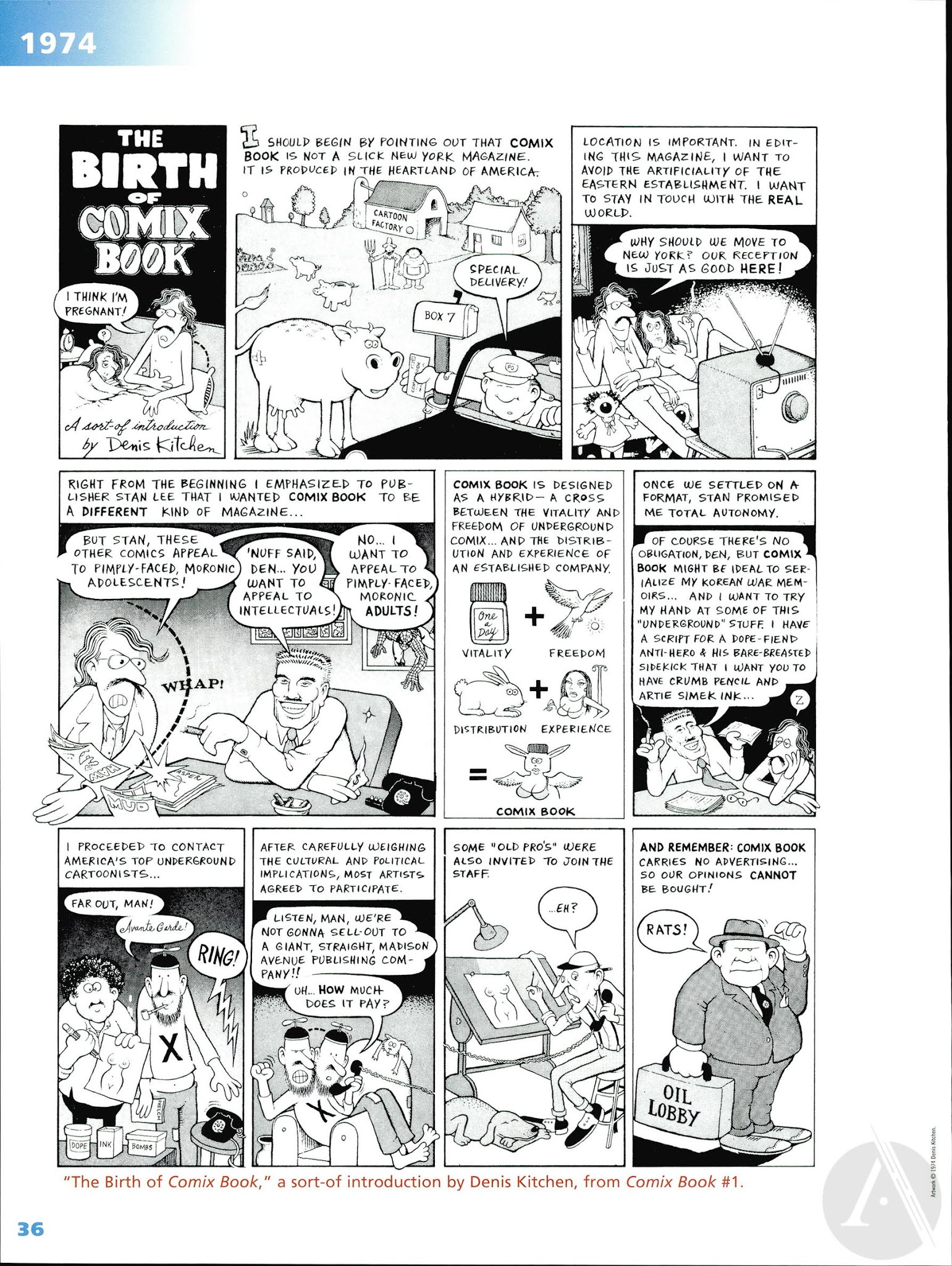 Read online Kitchen Sink Press: The First 25 Years comic -  Issue # TPB - 38