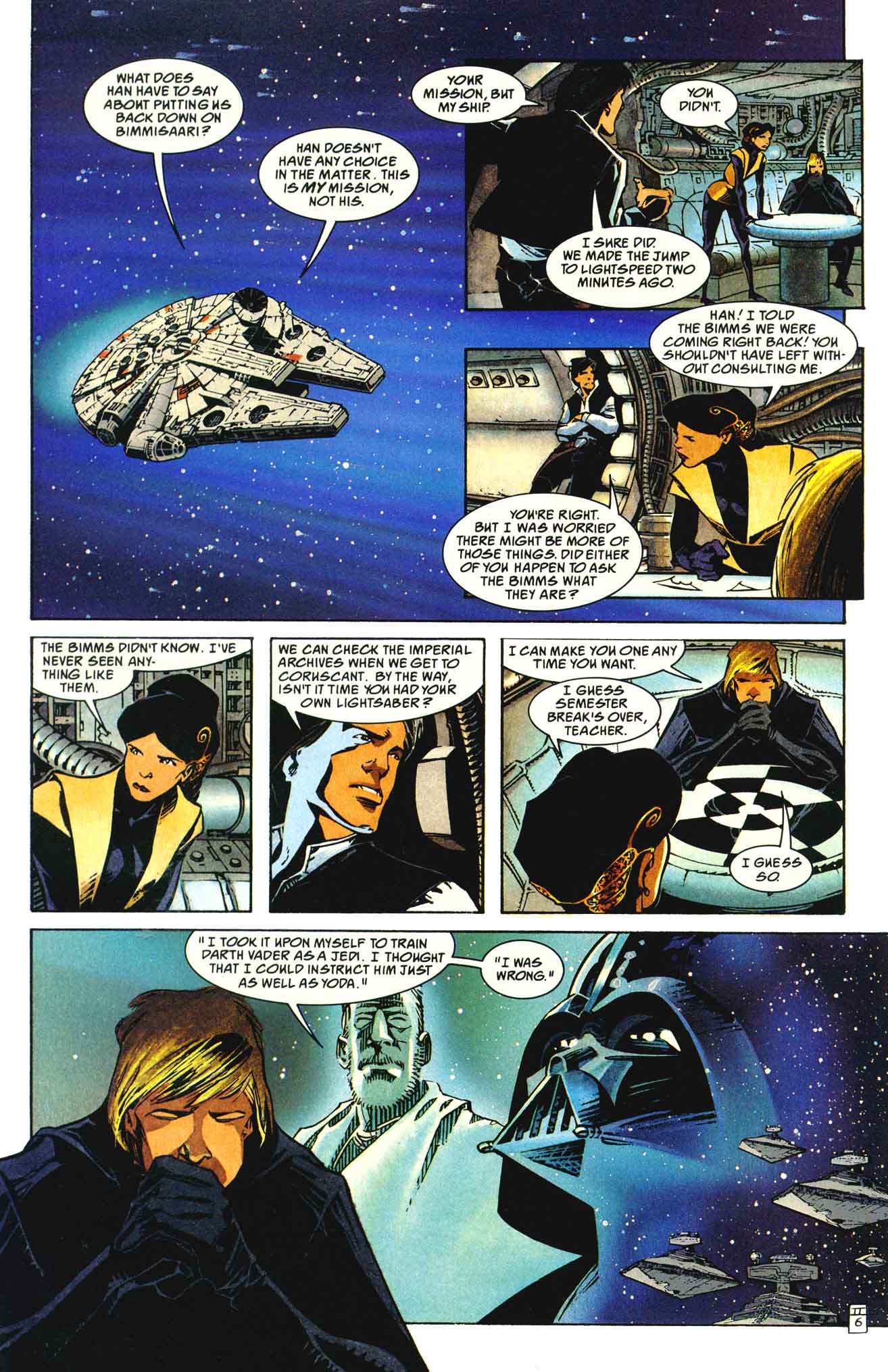 Read online Star Wars: Heir to the Empire comic -  Issue #2 - 8