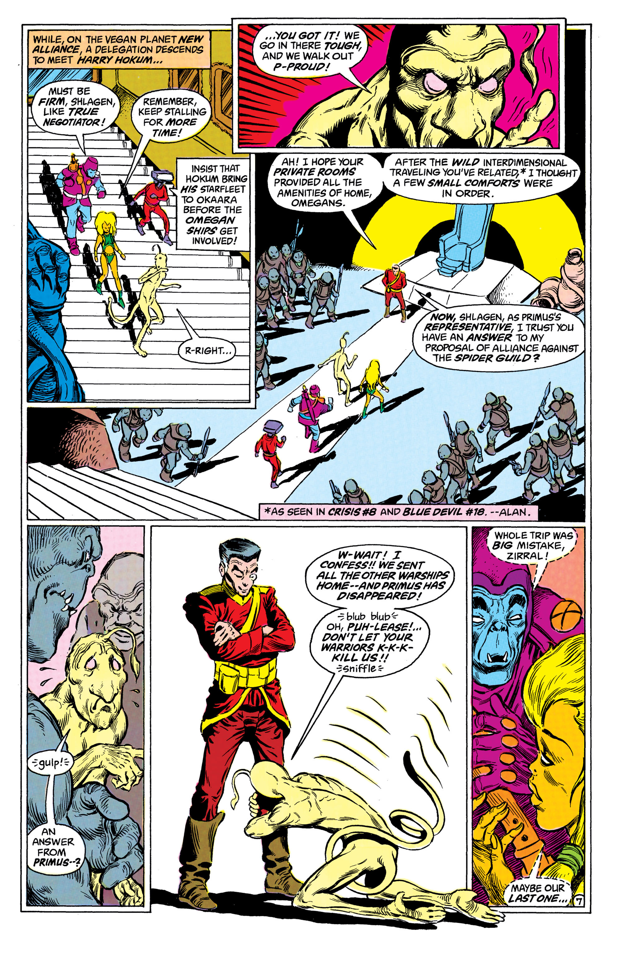 Read online The Omega Men (1983) comic -  Issue #33 - 8