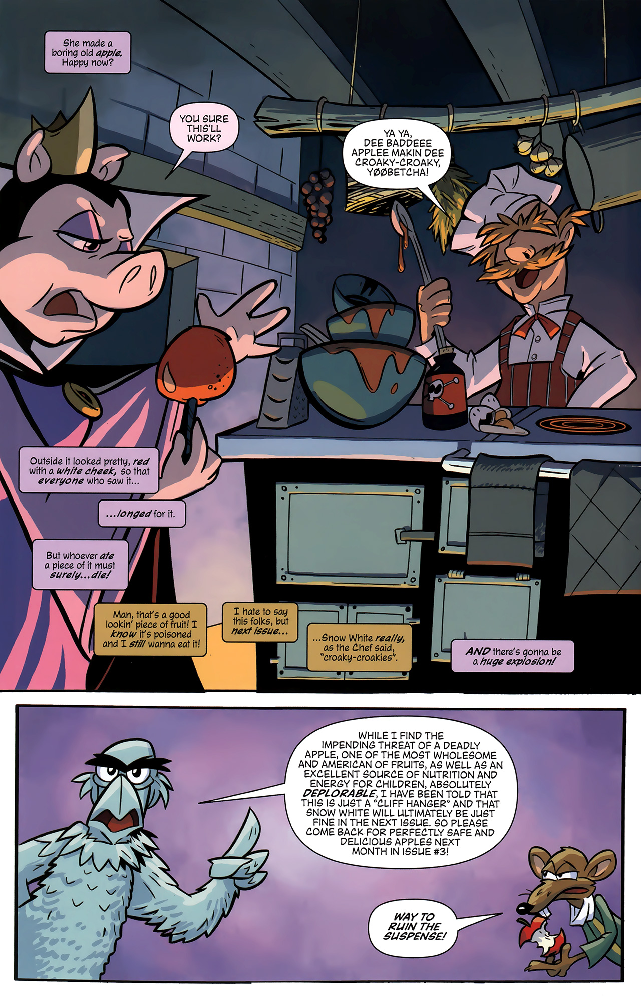 Read online Muppet Snow White comic -  Issue #2 - 22