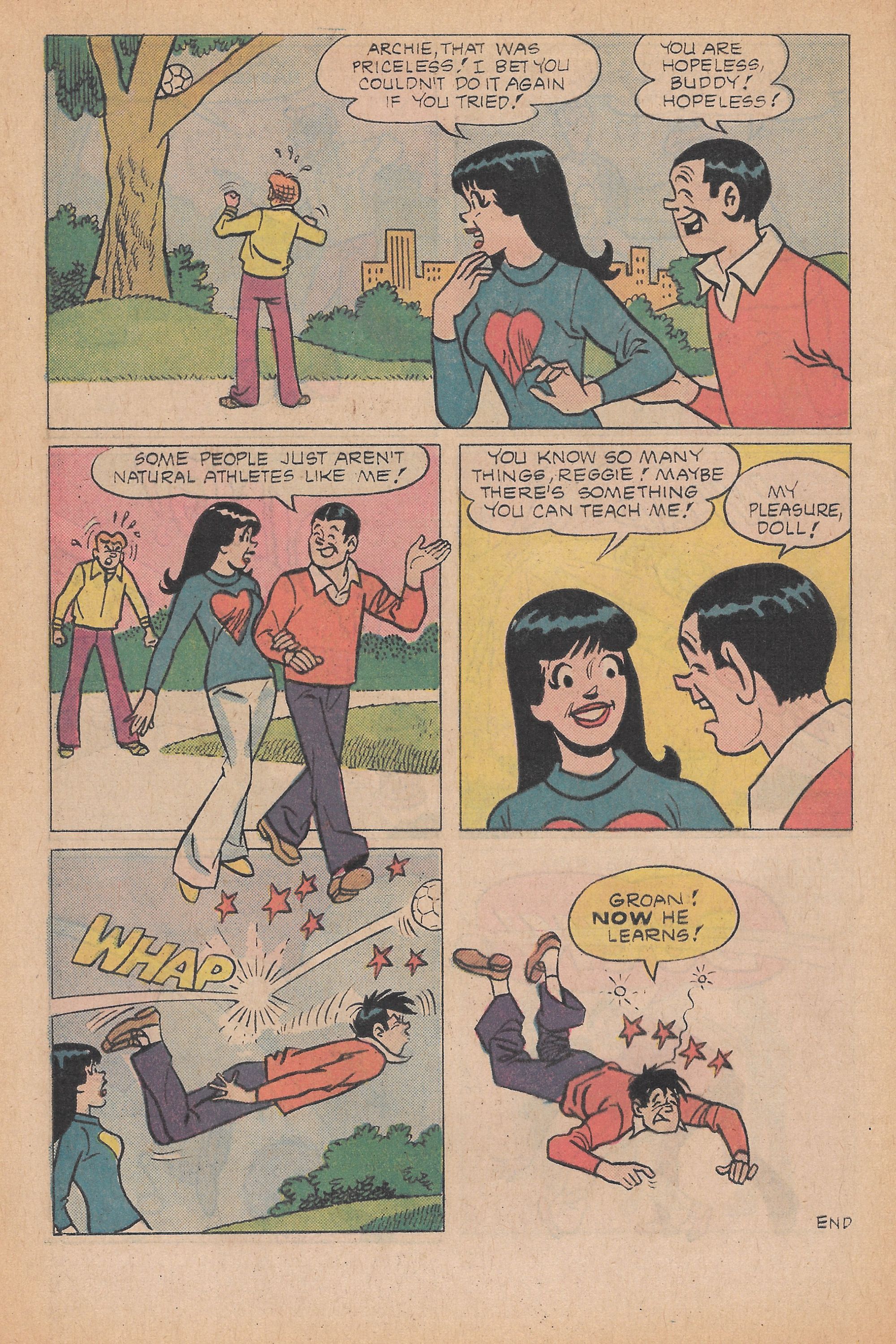 Read online Reggie and Me (1966) comic -  Issue #76 - 8