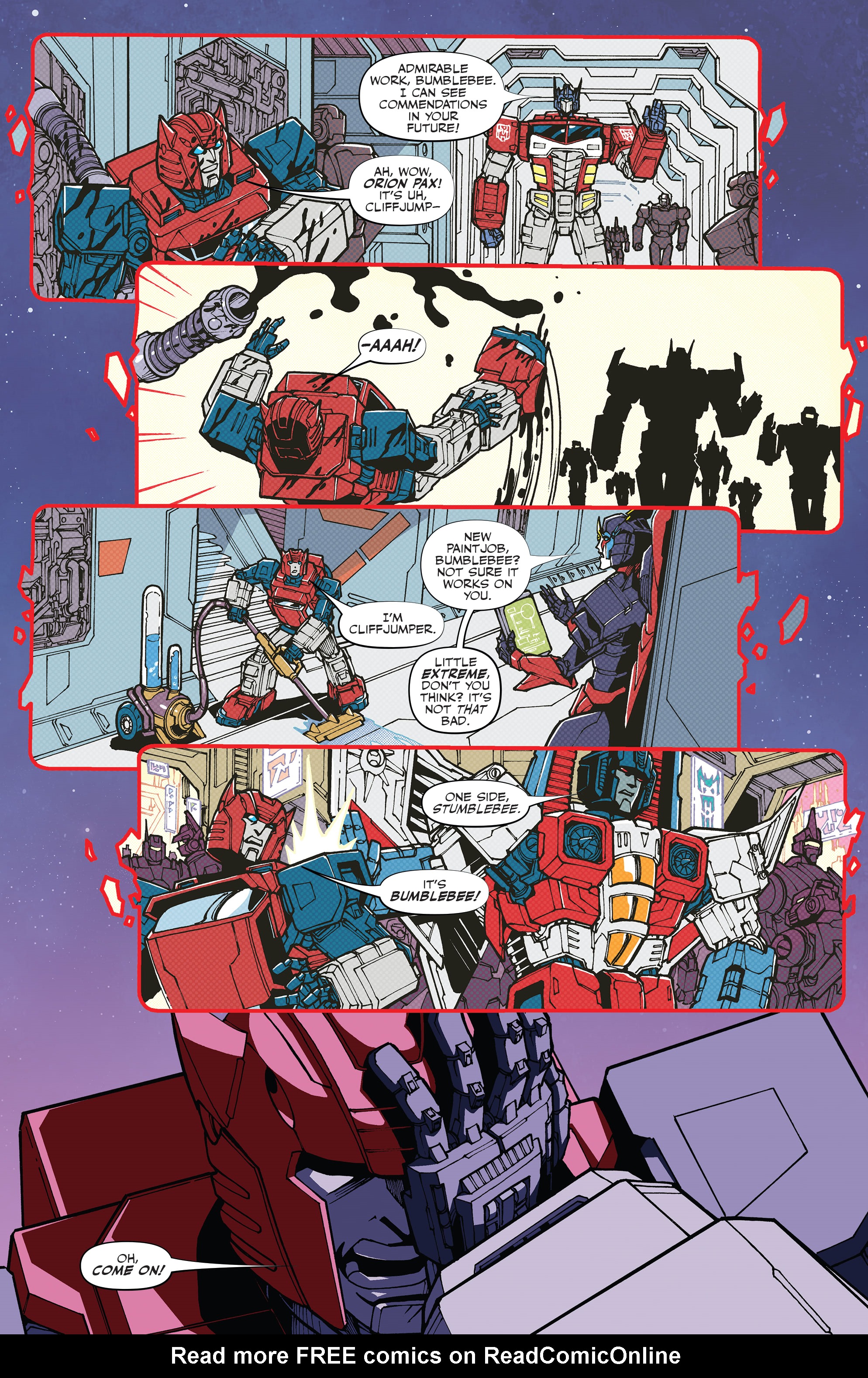Read online Transformers: Galaxies comic -  Issue #5 - 9