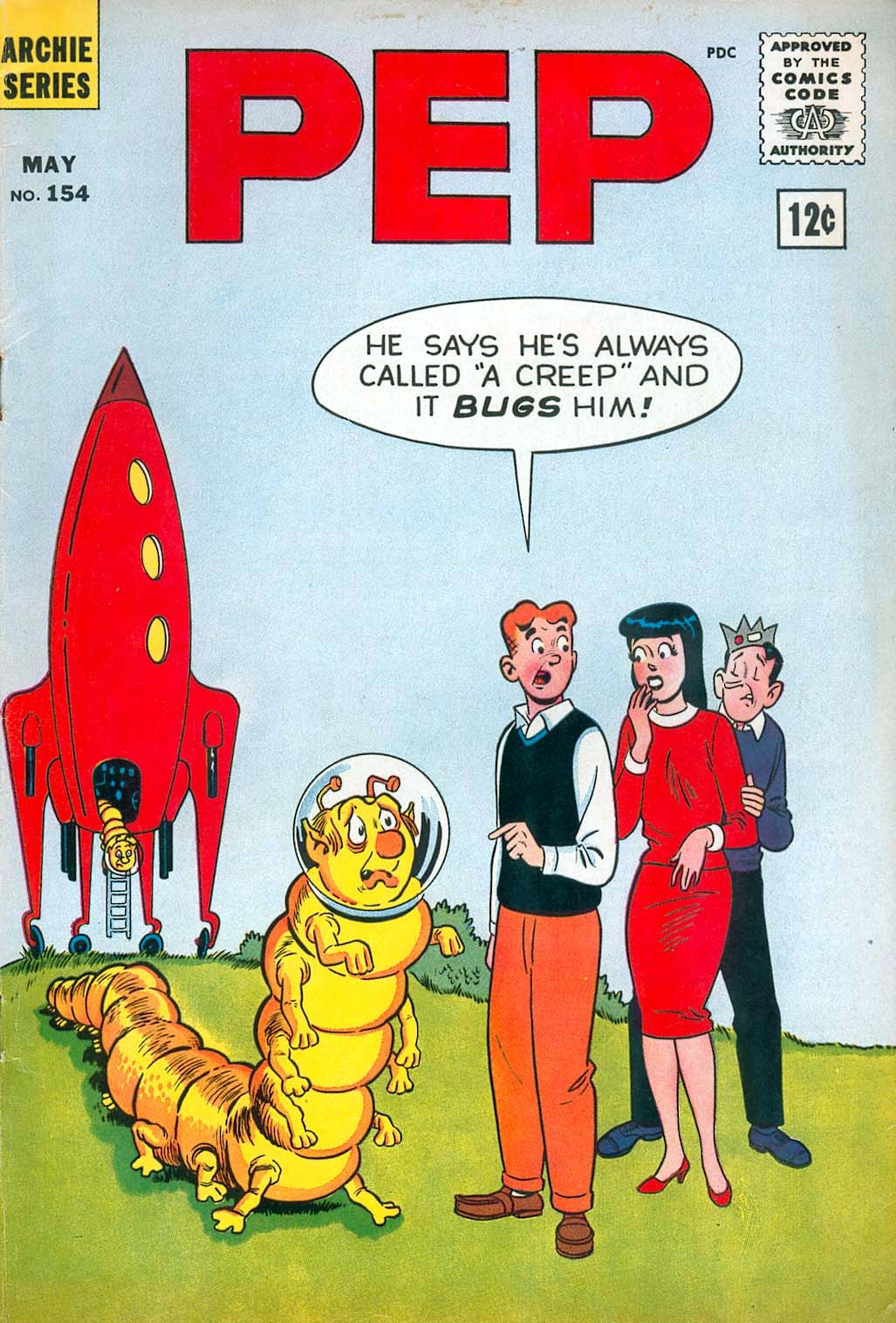 Read online Pep Comics comic -  Issue #154 - 7